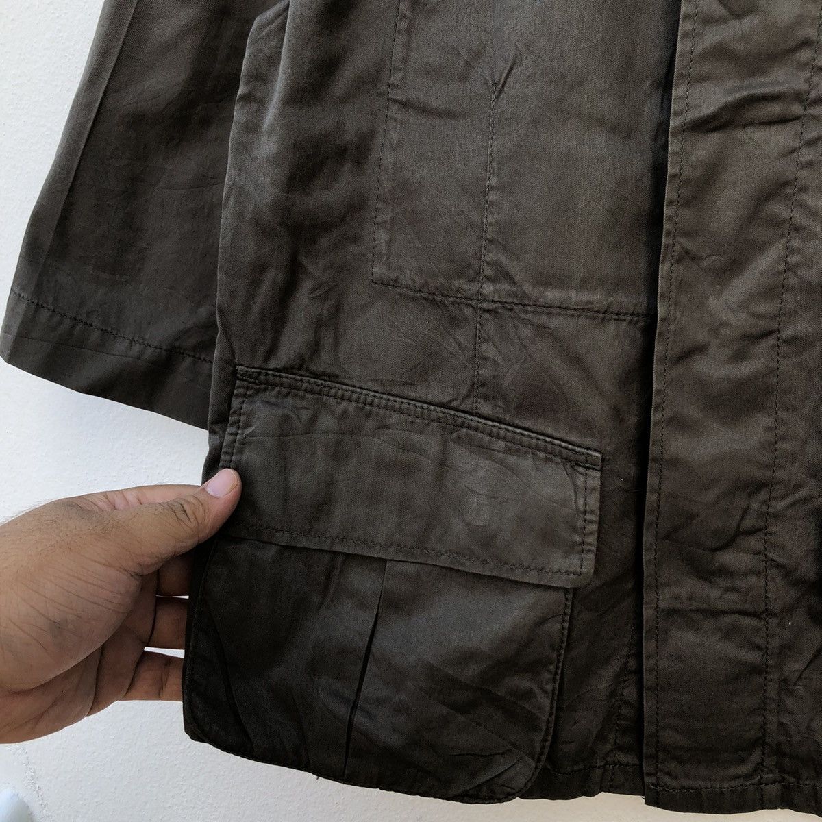 Issey Miyake CROPPED JACKET ZUCCA BY ISSEY MIYAKE JAPAN MILITARY STYLE Size US S / EU 44-46 / 1 - 6 Thumbnail