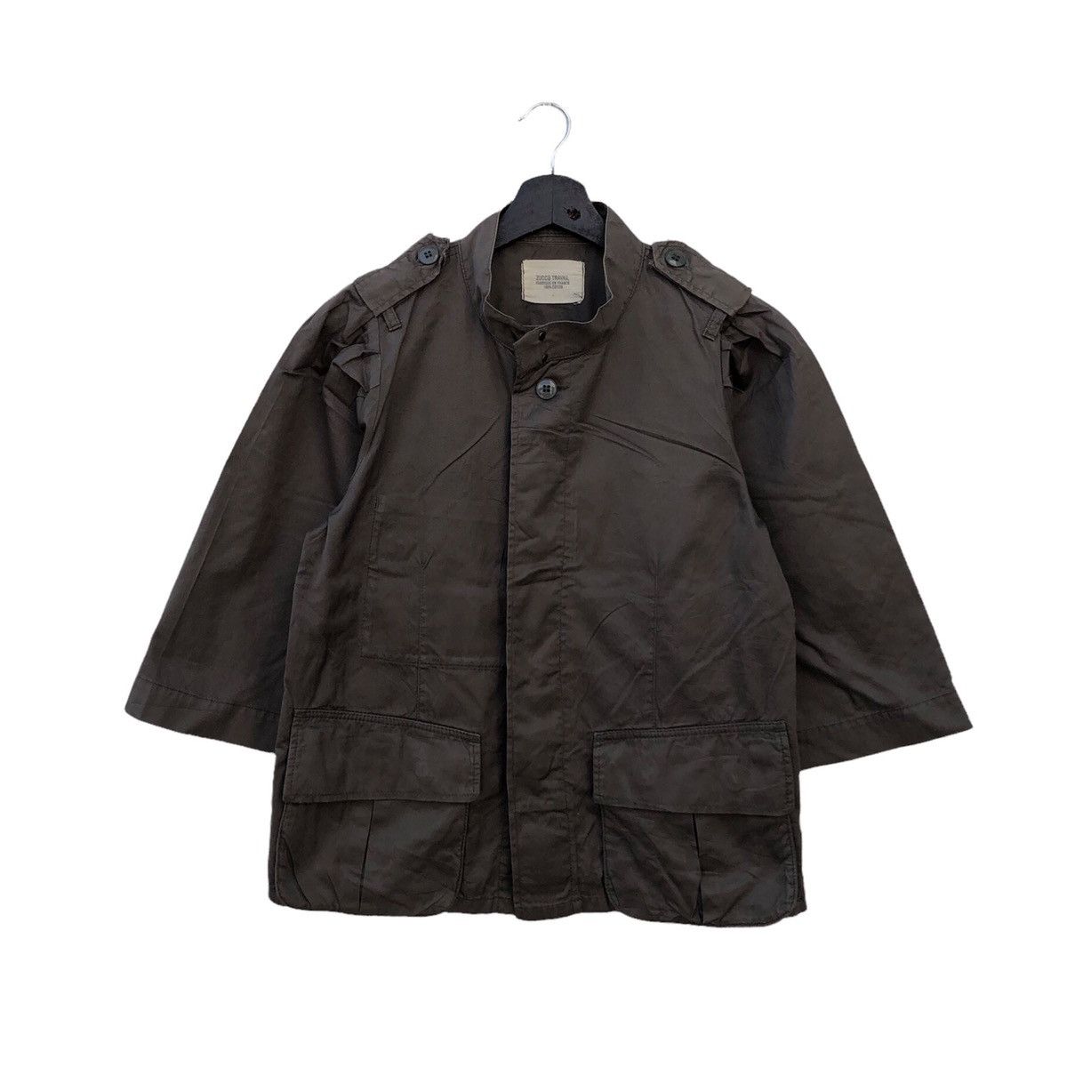Issey Miyake CROPPED JACKET ZUCCA BY ISSEY MIYAKE JAPAN MILITARY STYLE Size US S / EU 44-46 / 1 - 1 Thumbnail