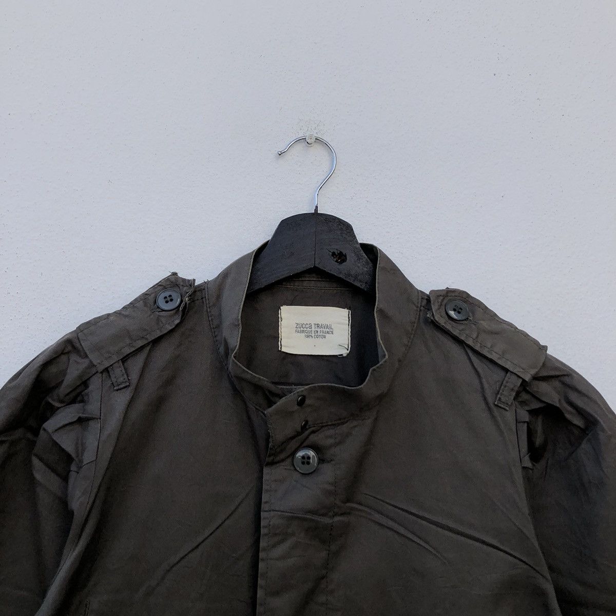 Issey Miyake CROPPED JACKET ZUCCA BY ISSEY MIYAKE JAPAN MILITARY STYLE Size US S / EU 44-46 / 1 - 5 Thumbnail