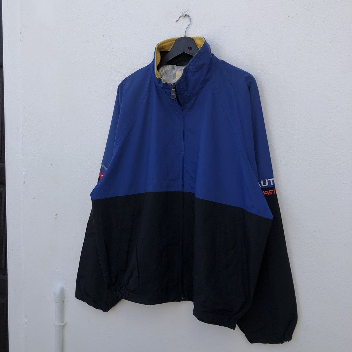 Japanese Brand VINTAGE NAUTICA SURVIVAL JACKET BIG LOGO Size US L / EU 52-54 / 3 - 2 Thumbnail