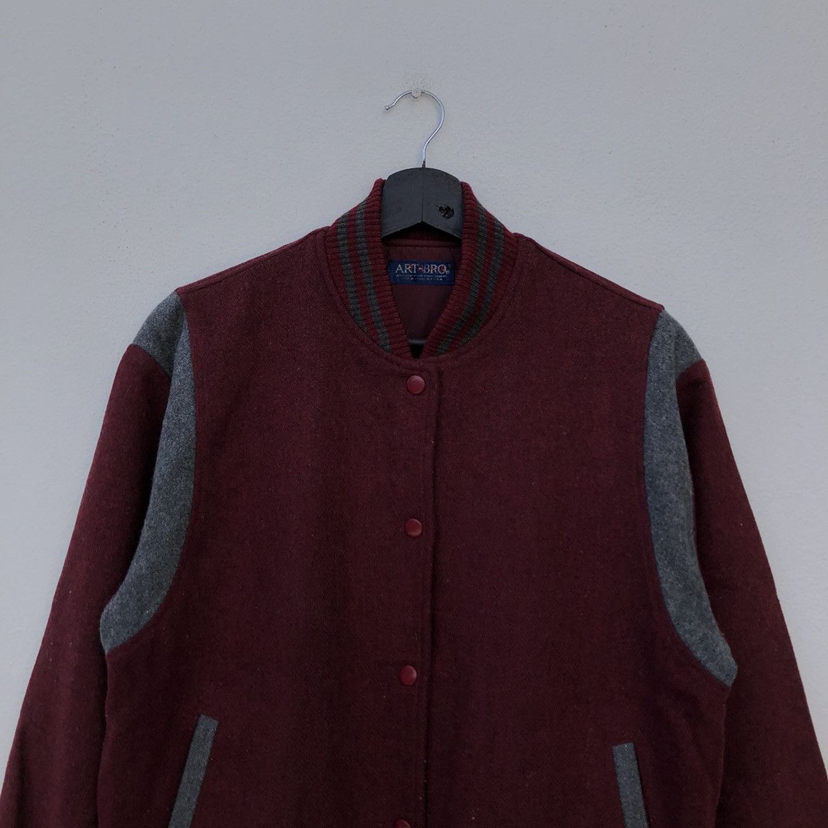 Japanese Brand VINTAGE VARSITY JACKET ART BRO NY USA Size US S / EU 44-46 / 1 - 3 Thumbnail
