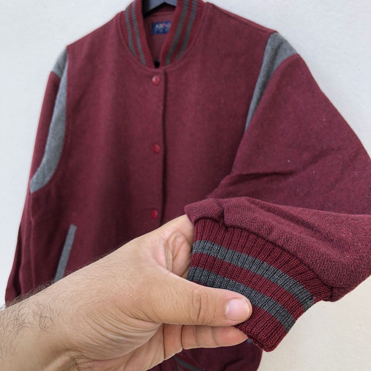 Japanese Brand VINTAGE VARSITY JACKET ART BRO NY USA Size US S / EU 44-46 / 1 - 6 Thumbnail