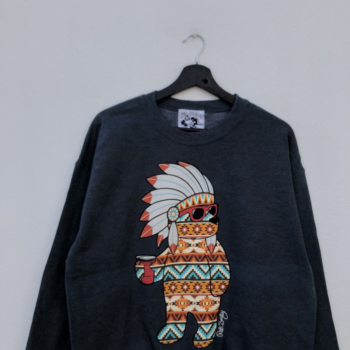 Japanese Brand VINTAGE RIOT SOCIETY SKATE BOARD DESIGN BIG LOGO SWEATSHIRT Size US M / EU 48-50 / 2 - 3 Thumbnail