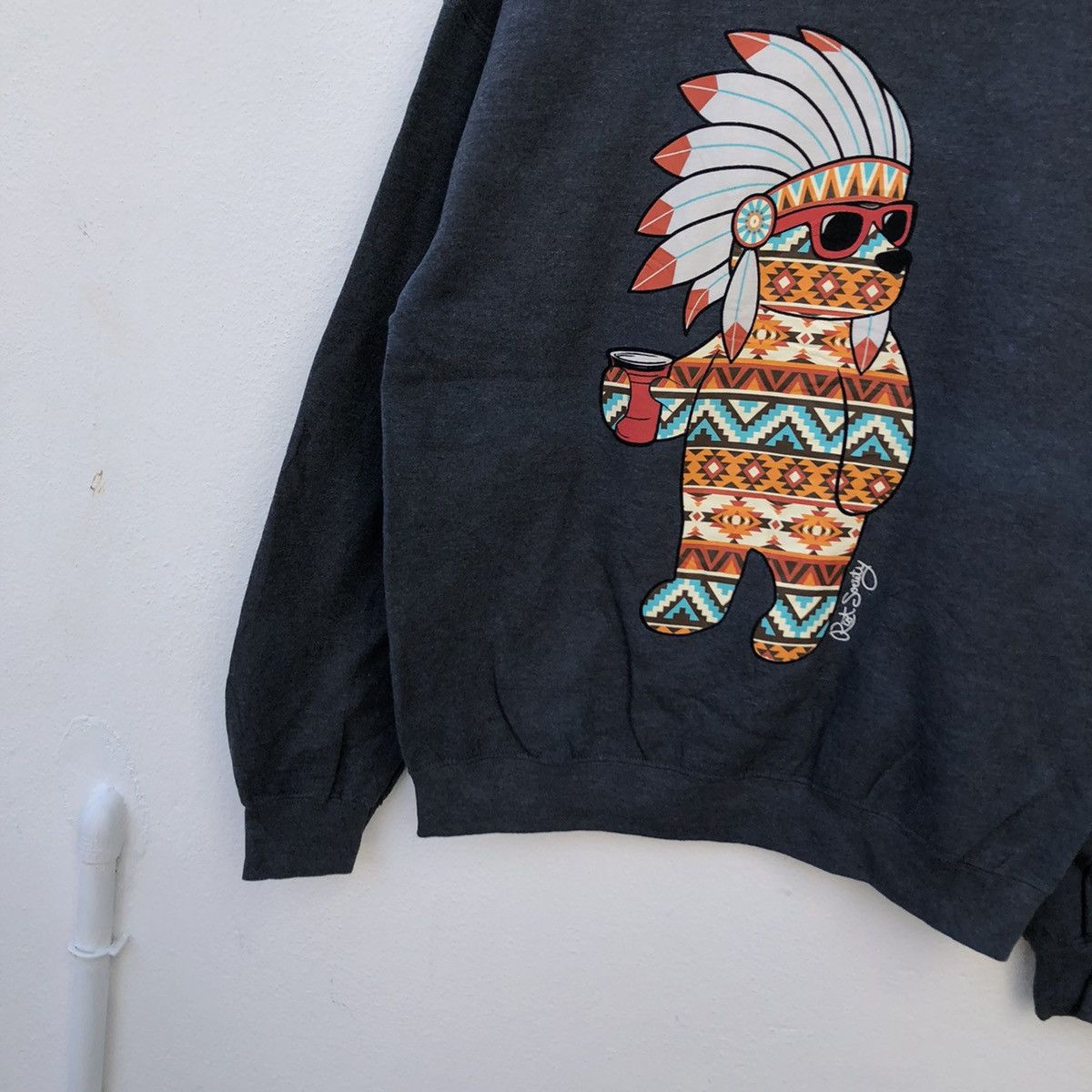 Japanese Brand VINTAGE RIOT SOCIETY SKATE BOARD DESIGN BIG LOGO SWEATSHIRT Size US M / EU 48-50 / 2 - 4 Thumbnail