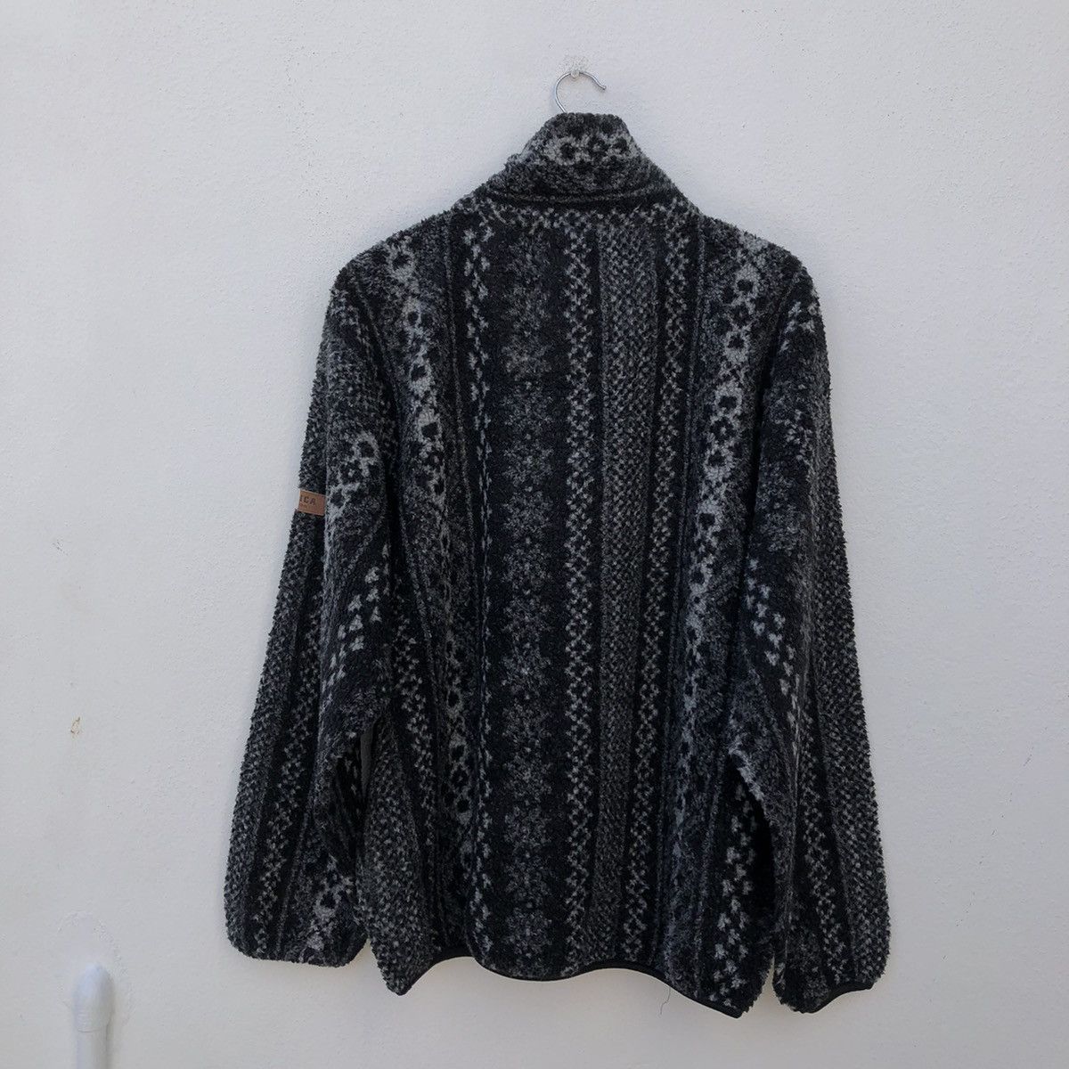 Japanese Brand VINTAGE NAUTICA MOHAIR FLEECE JACKET RARE DESIGN Size US L / EU 52-54 / 3 - 7 Thumbnail