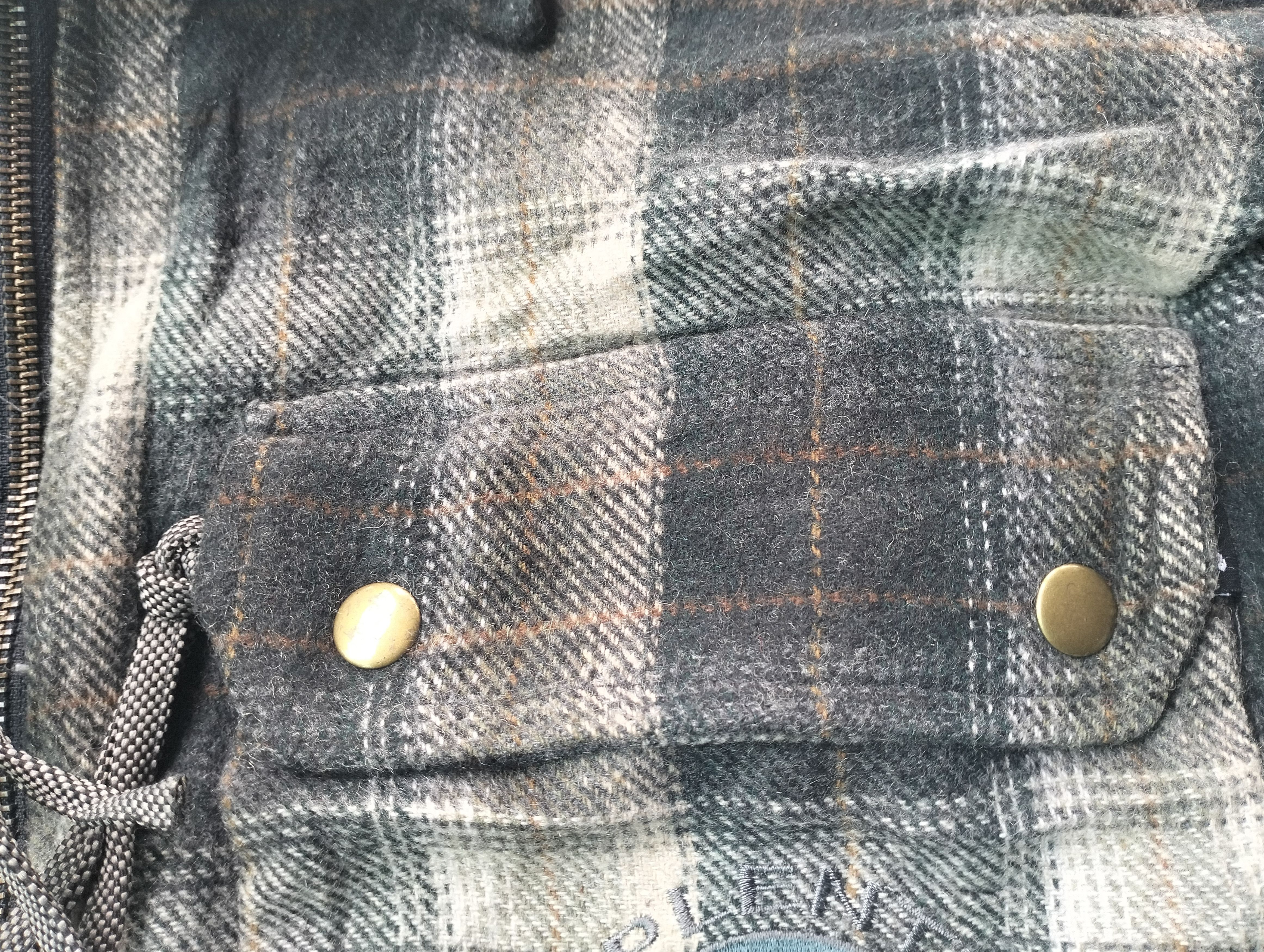 Japanese Brand Archive💥Vintage Plenty Tough Sports Shadow Plaid Jacket Size US L / EU 52-54 / 3 - 9 Thumbnail