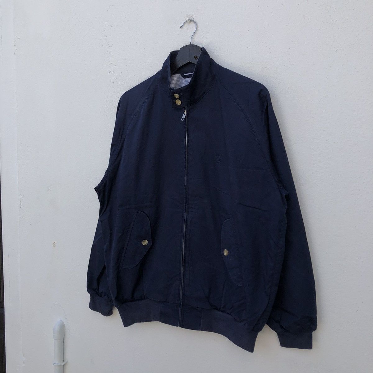 Japanese Brand VINTAGE VAN JAC BOMBER JACKET TARTAN DESIGN LINING Size US L / EU 52-54 / 3 - 2 Thumbnail