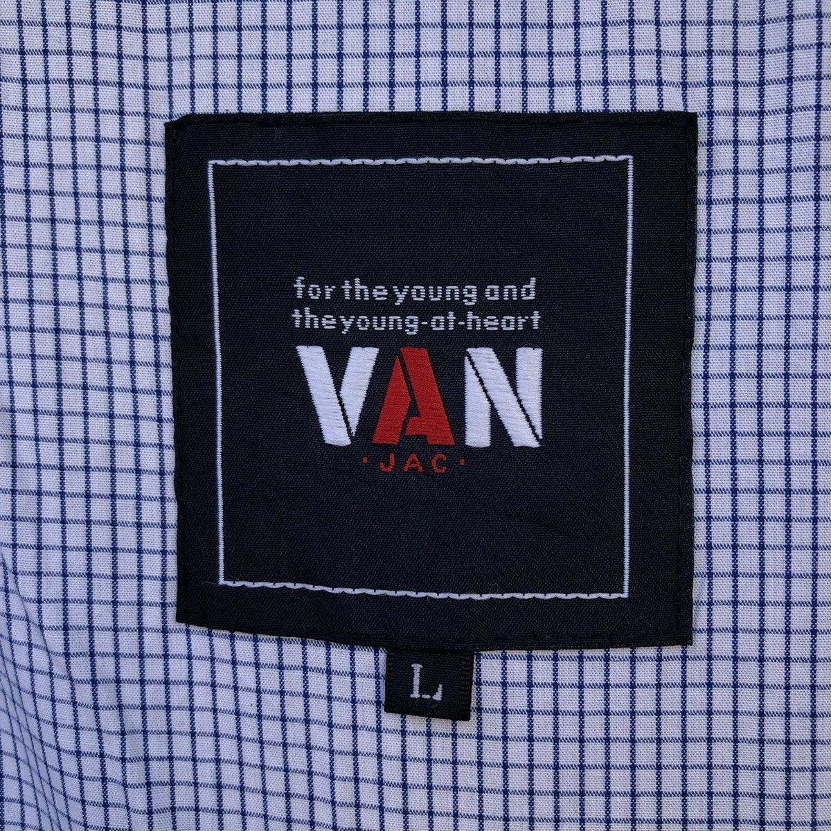 Japanese Brand VINTAGE VAN JAC BOMBER JACKET TARTAN DESIGN LINING Size US L / EU 52-54 / 3 - 12 Thumbnail