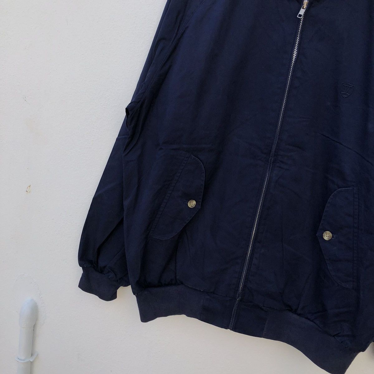 Japanese Brand VINTAGE VAN JAC BOMBER JACKET TARTAN DESIGN LINING Size US L / EU 52-54 / 3 - 4 Thumbnail