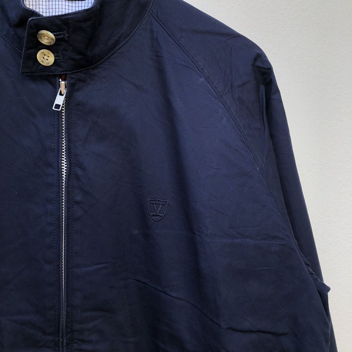 Japanese Brand VINTAGE VAN JAC BOMBER JACKET TARTAN DESIGN LINING Size US L / EU 52-54 / 3 - 5 Thumbnail