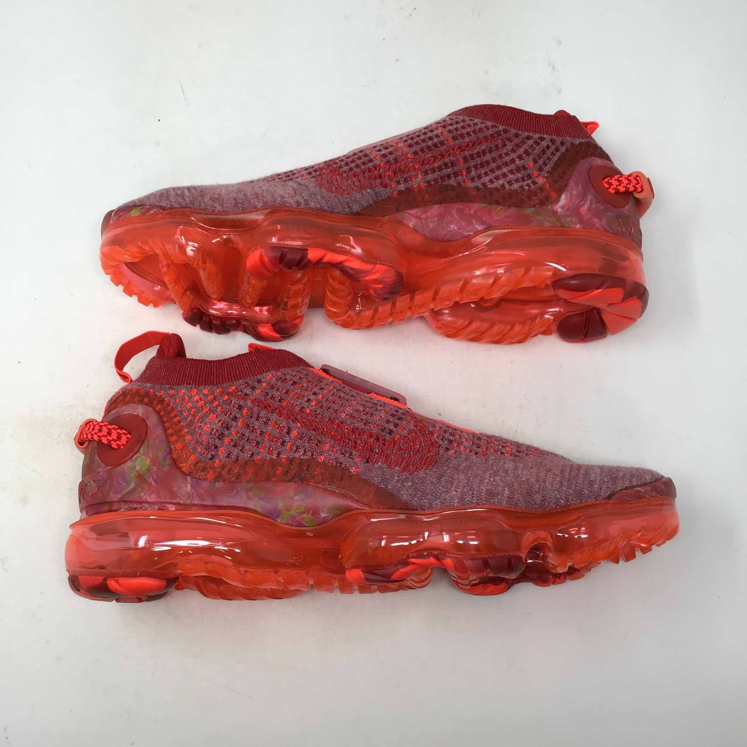vapormax flyknit team red