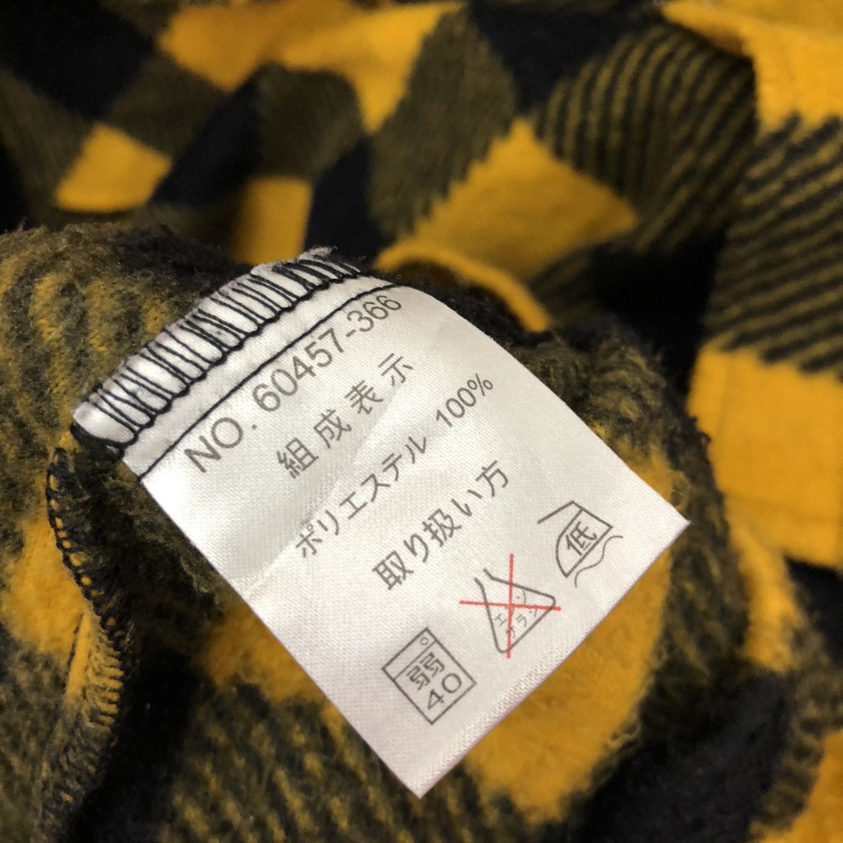 Japanese Brand Rag Factory Checked Fleece Flannel Button Up Shirt Size US M / EU 48-50 / 2 - 11 Thumbnail