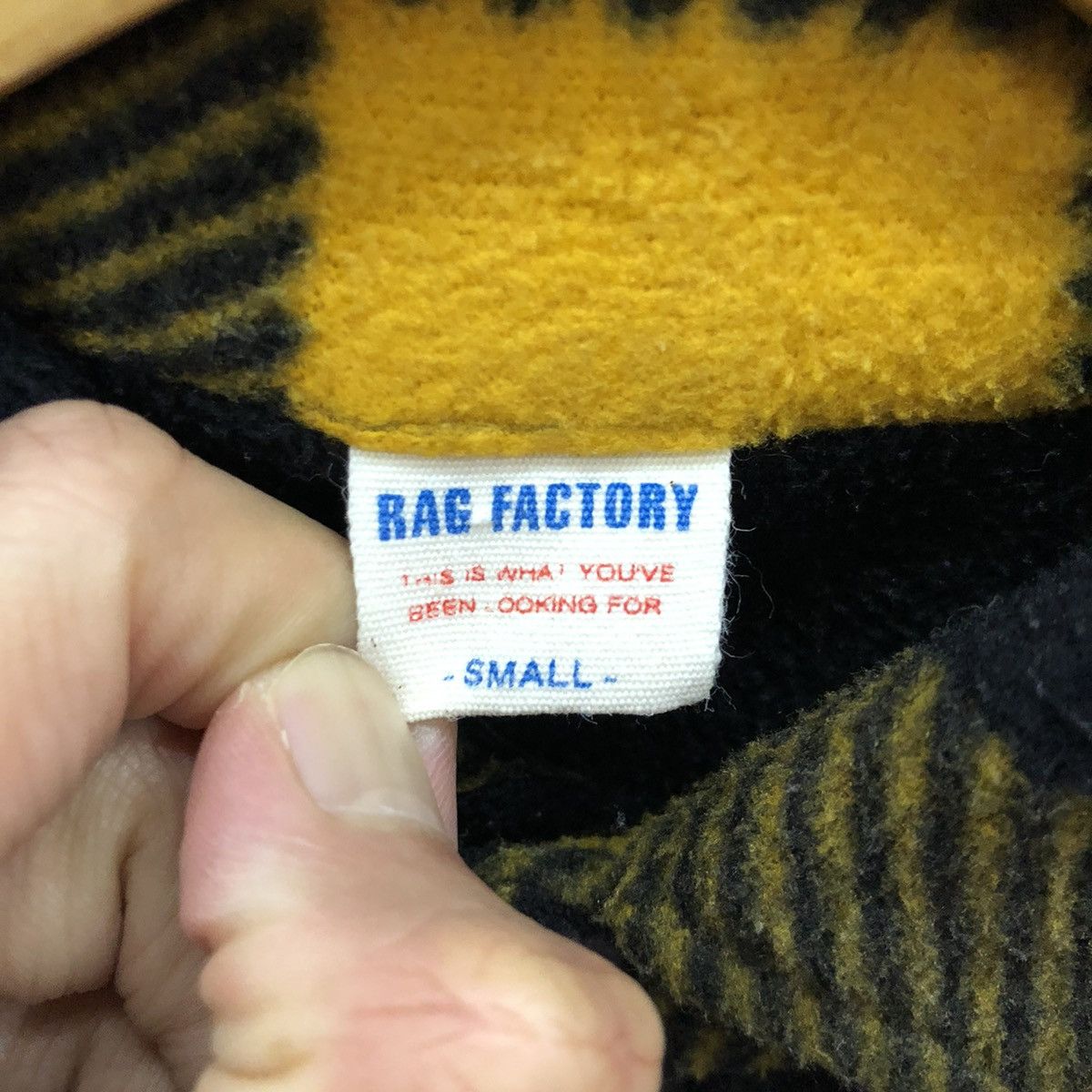 Japanese Brand Rag Factory Checked Fleece Flannel Button Up Shirt Size US M / EU 48-50 / 2 - 9 Thumbnail