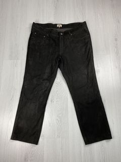 Genuine Leather Motorcycle Trousers