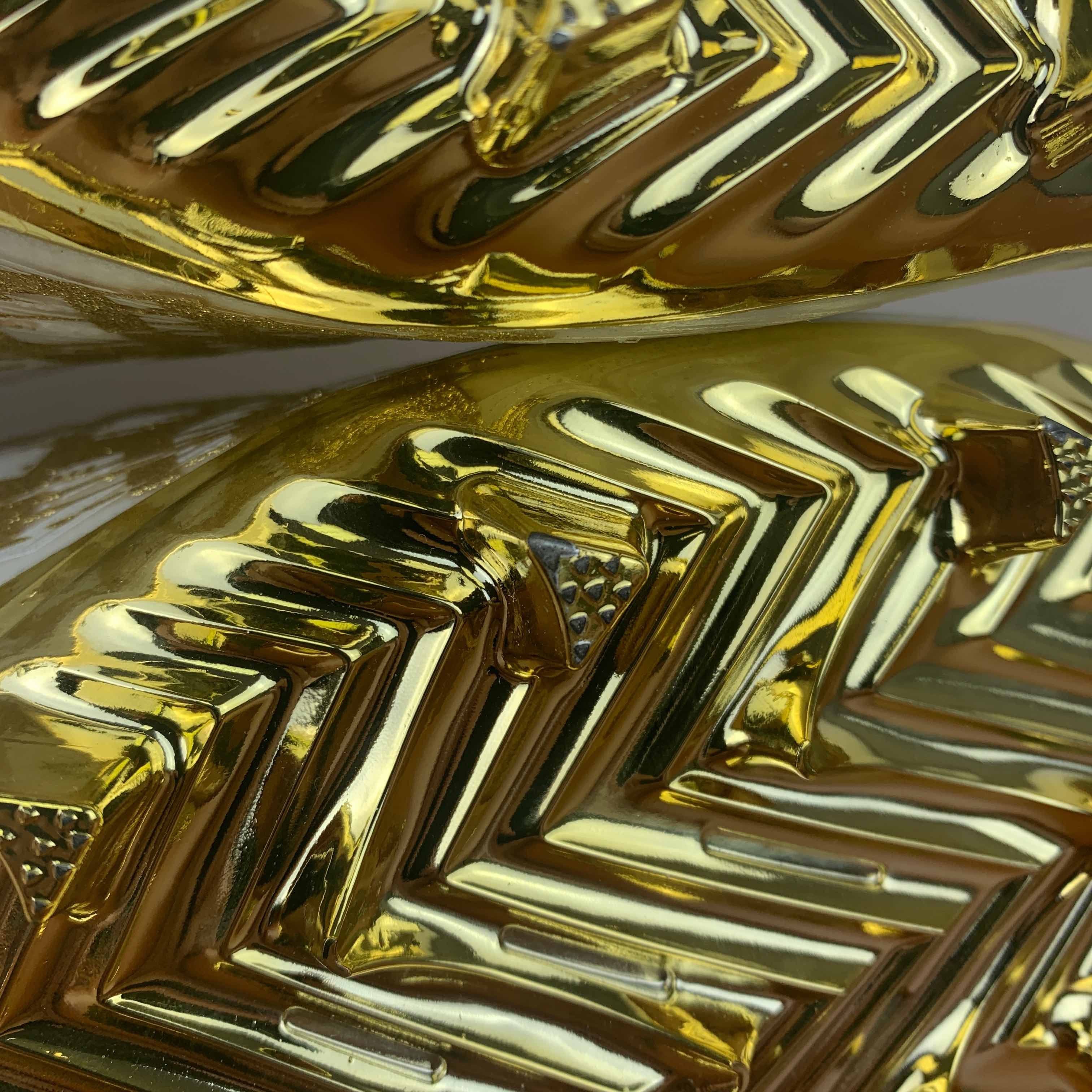 Adidas Adizero Cleats Primeknit White Gold Metallic Size US 12 / EU 45 - 8 Thumbnail