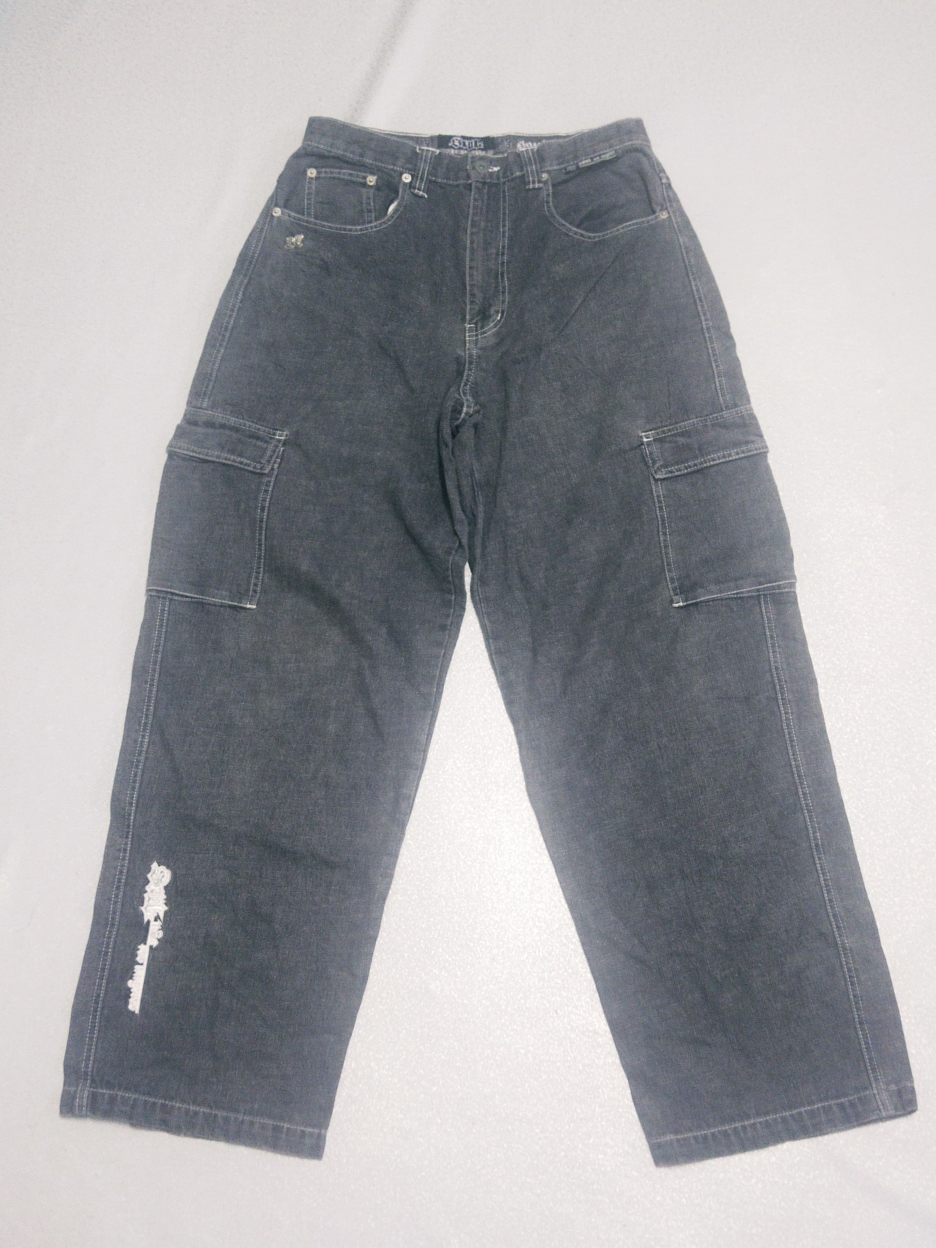 🔥Vintage Soul Los Angeles Streetwear Distressed Denim