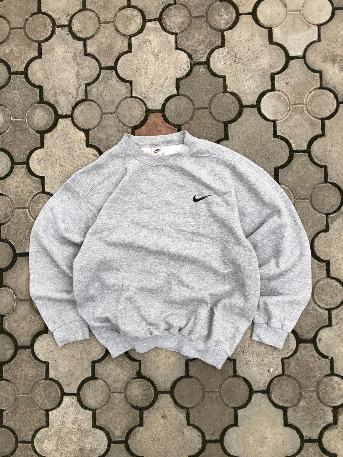 Nike × Vintage Vintage Nike Mini Swoosh USA Crewneck Sweatshirt Size US M / EU 48-50 / 2 - 2 Thumbnail