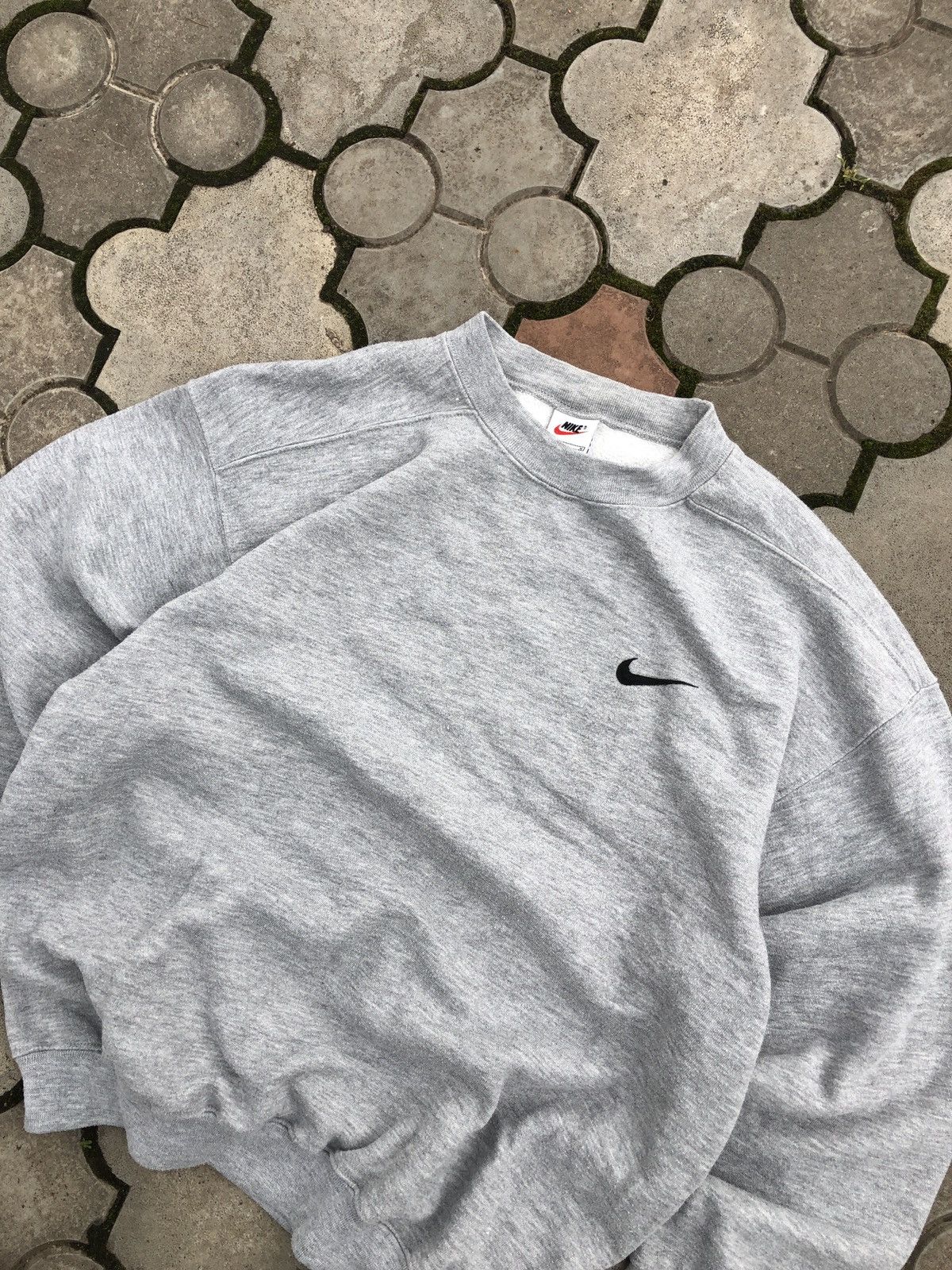 Nike × Vintage Vintage Nike Mini Swoosh USA Crewneck Sweatshirt Size US M / EU 48-50 / 2 - 4 Thumbnail