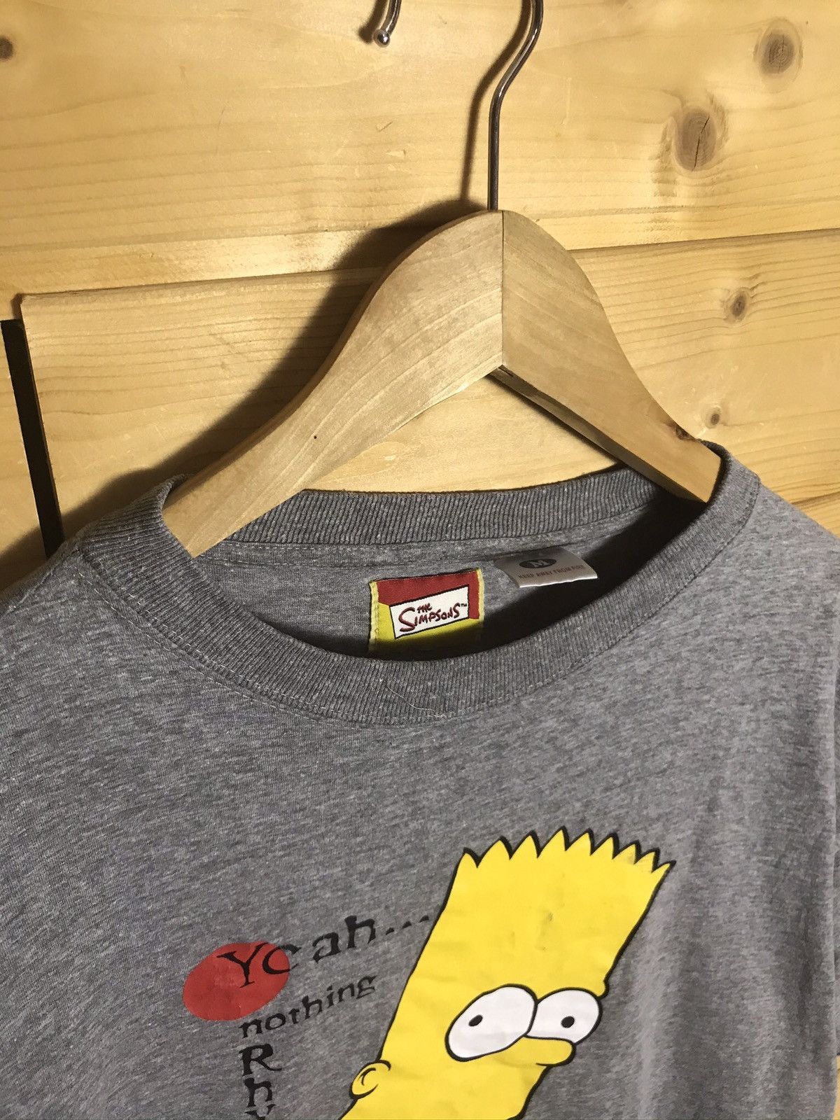 Cartoon Network 1998 Vintage 90’s The Simpson’s Bart t-shirt Size US M / EU 48-50 / 2 - 8 Thumbnail
