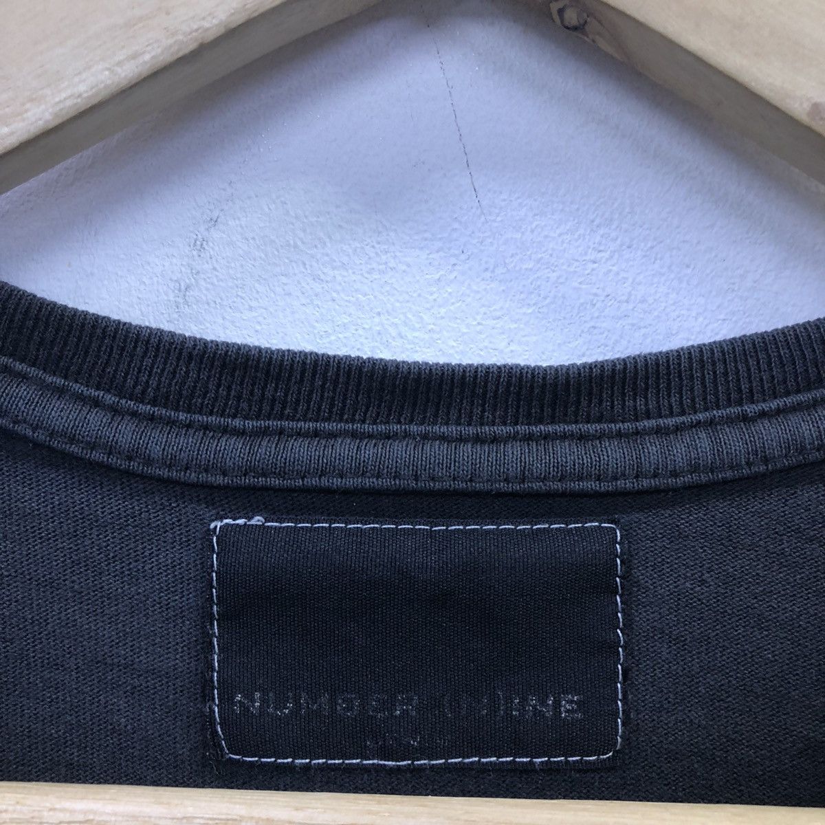 Number (N)ine Number Nine Denim Single Pocket Tee Size US M / EU 48-50 / 2 - 11 Thumbnail