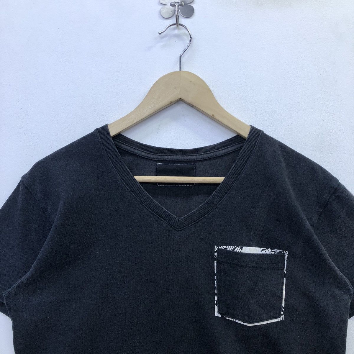 Number (N)ine Number Nine Denim Single Pocket Tee Size US M / EU 48-50 / 2 - 3 Thumbnail