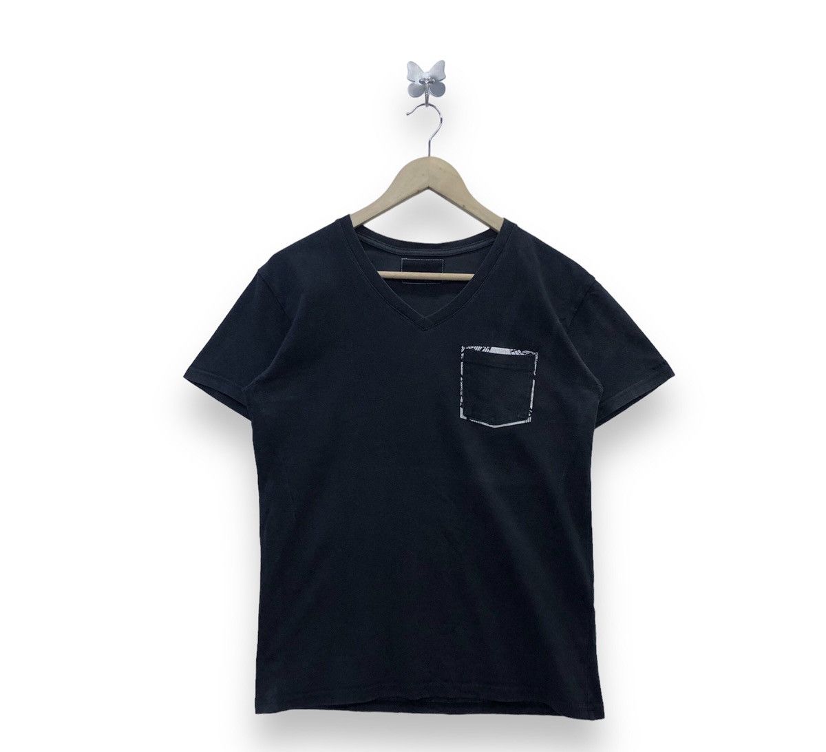 Number (N)ine Number Nine Denim Single Pocket Tee Size US M / EU 48-50 / 2 - 1 Thumbnail
