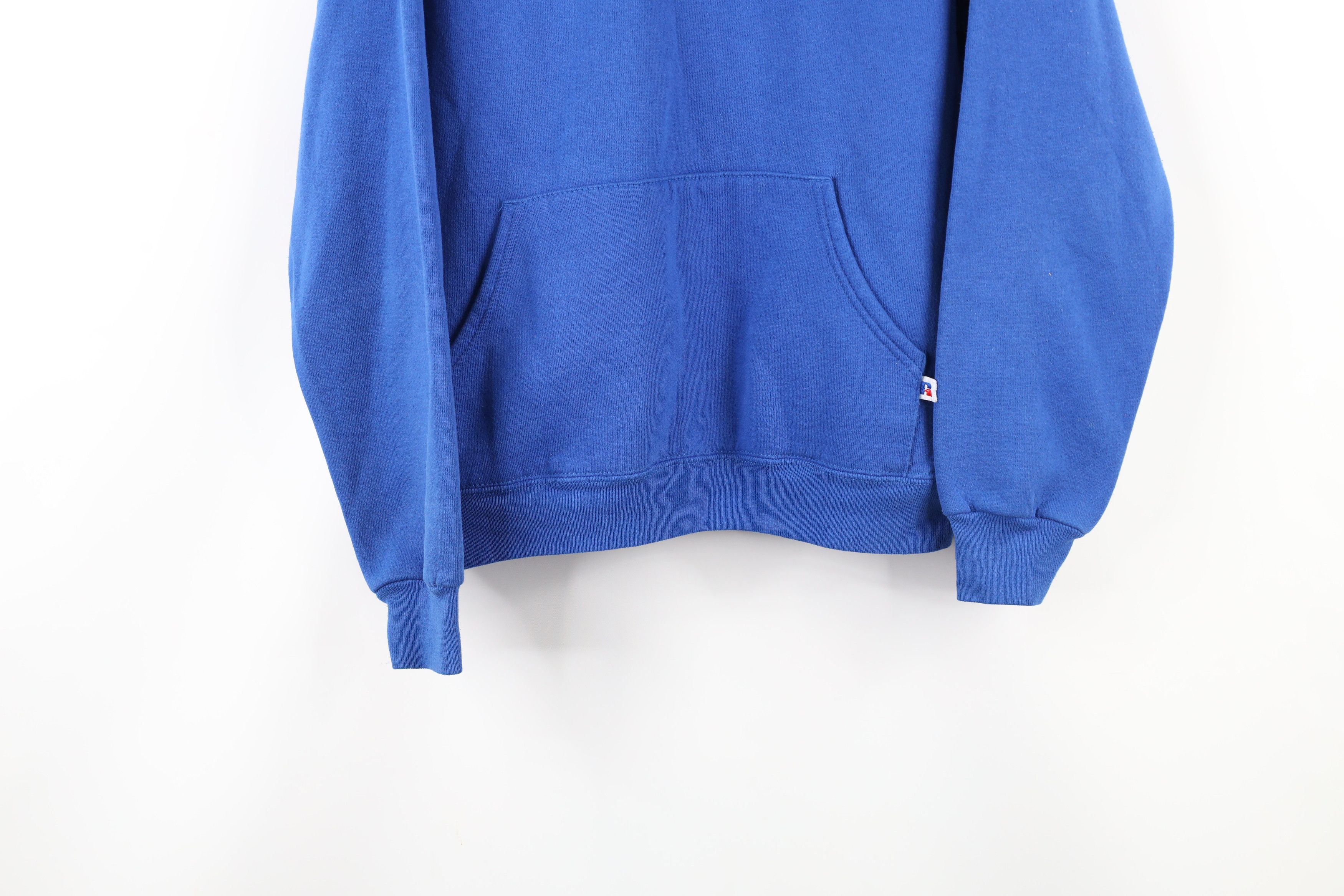 Russell Athletic × Vintage Vintage 80s Russell Athletic Vikings Hoodie Royal Blue USA Size US S / EU 44-46 / 1 - 3 Thumbnail