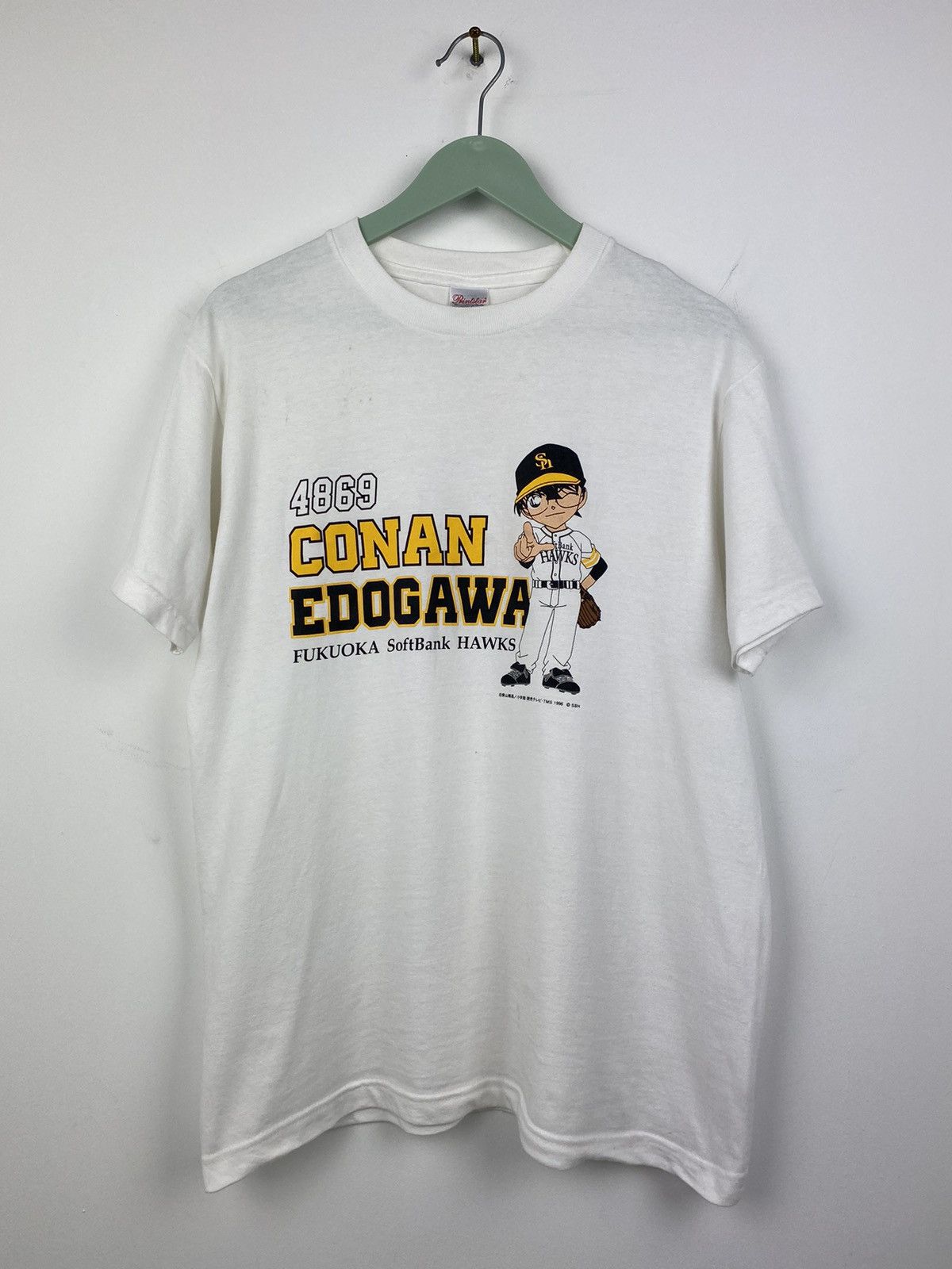 Anime Vintage Y2K Detective Conan Edogawa Manga T Shirt Sailormoon Size US M / EU 48-50 / 2 - 1 Thumbnail