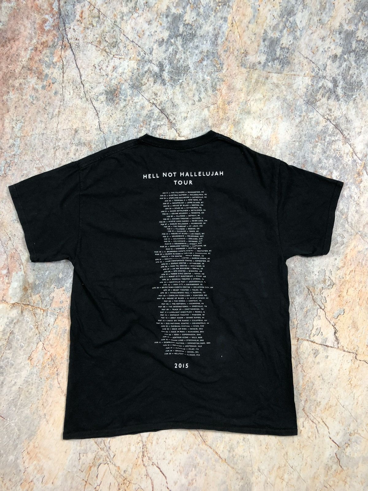 Marilyn Manson Marilyn Manson vintage tour T-shirt Size US XL / EU 56 / 4 - 4 Thumbnail