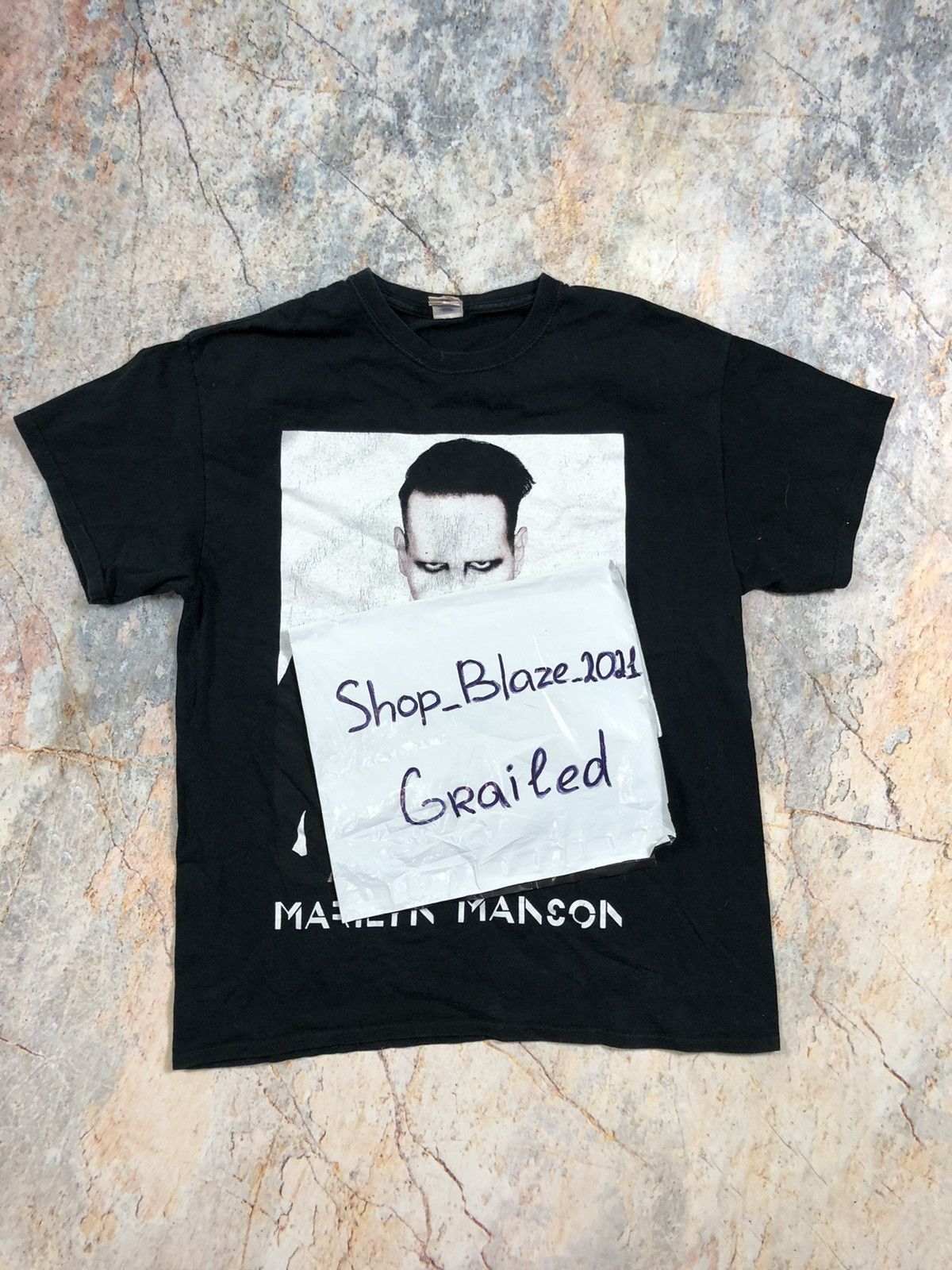 Marilyn Manson Marilyn Manson vintage tour T-shirt Size US XL / EU 56 / 4 - 5 Thumbnail