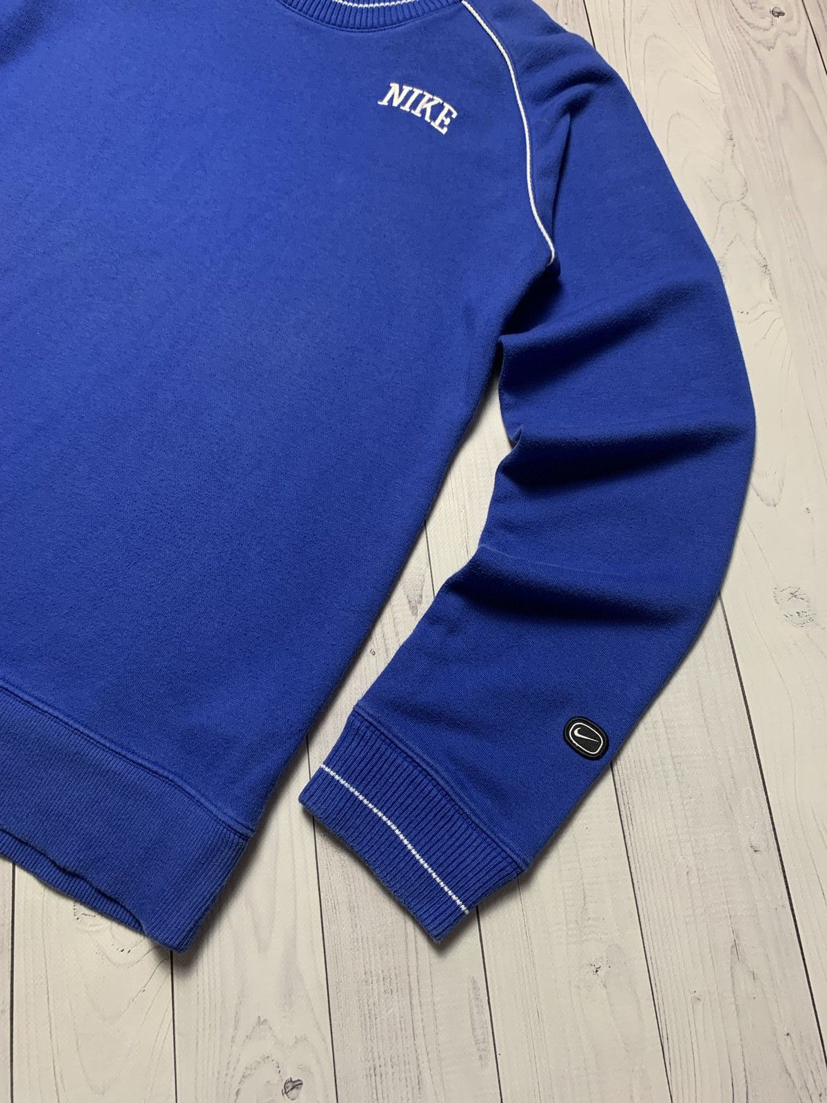 Nike × Vintage Vintage Nike sweater logo blue size S Size US S / EU 44-46 / 1 - 2 Thumbnail