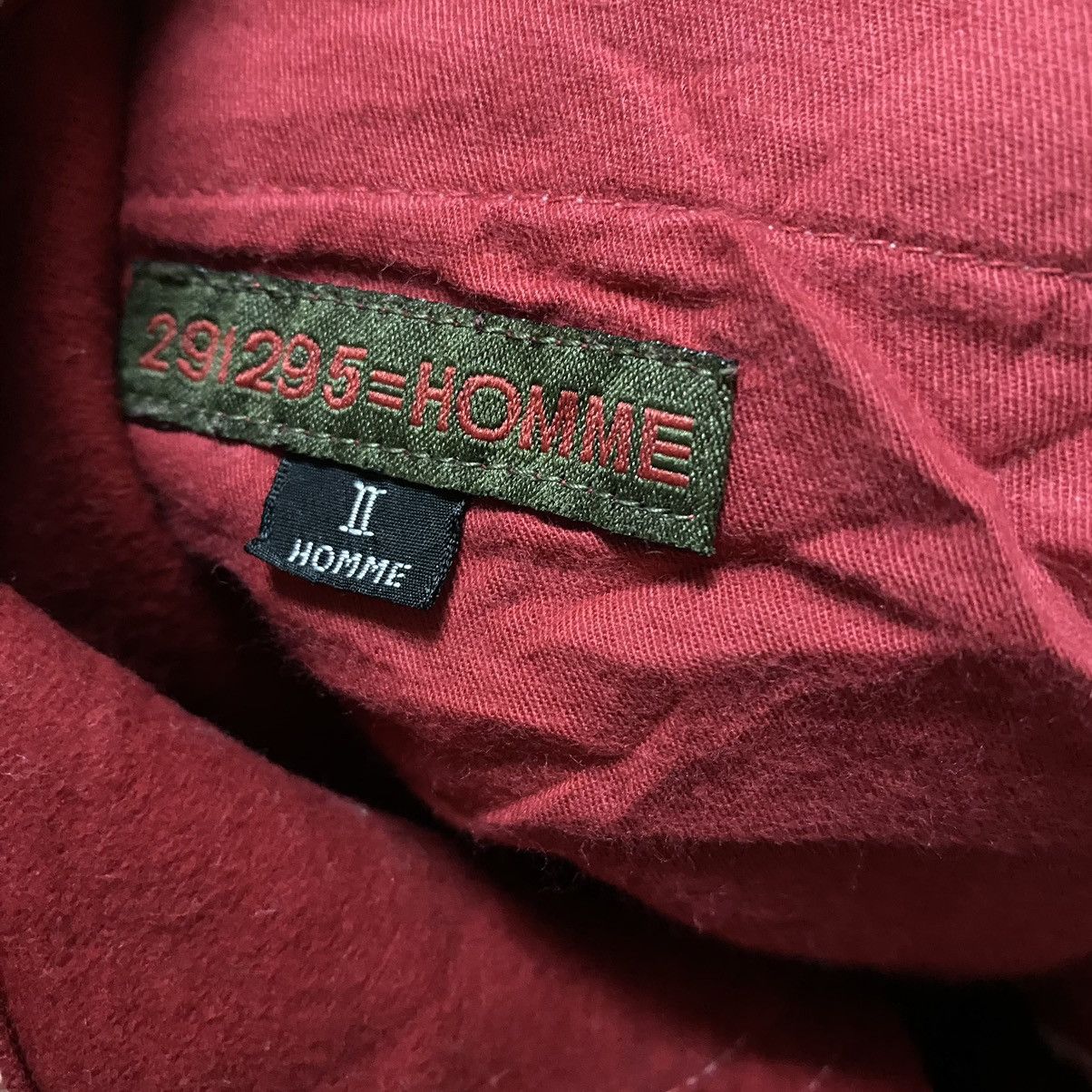 291295=Homme 291295 Homme Red Denim Biker Jeans Size US 30 / EU 46 - 18 Thumbnail