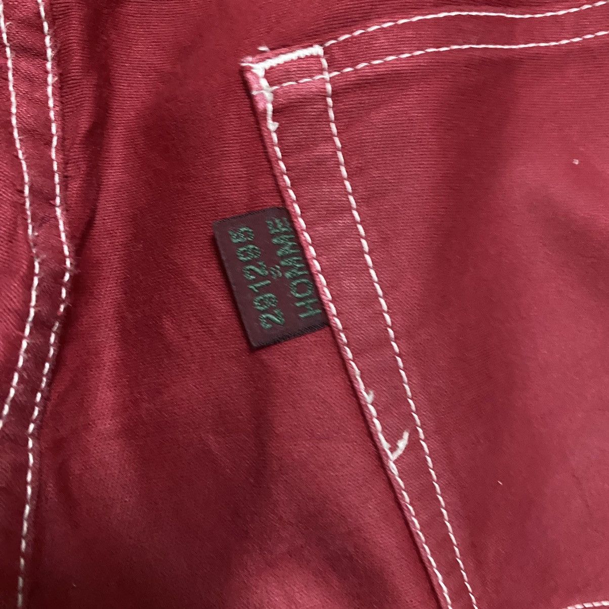291295=Homme 291295 Homme Red Denim Biker Jeans Size US 30 / EU 46 - 16 Thumbnail