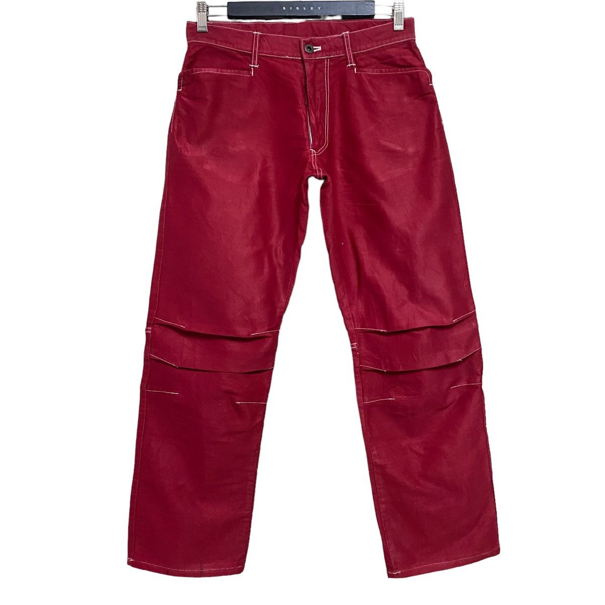 291295=Homme 291295 Homme Red Denim Biker Jeans Size US 30 / EU 46 - 1 Thumbnail
