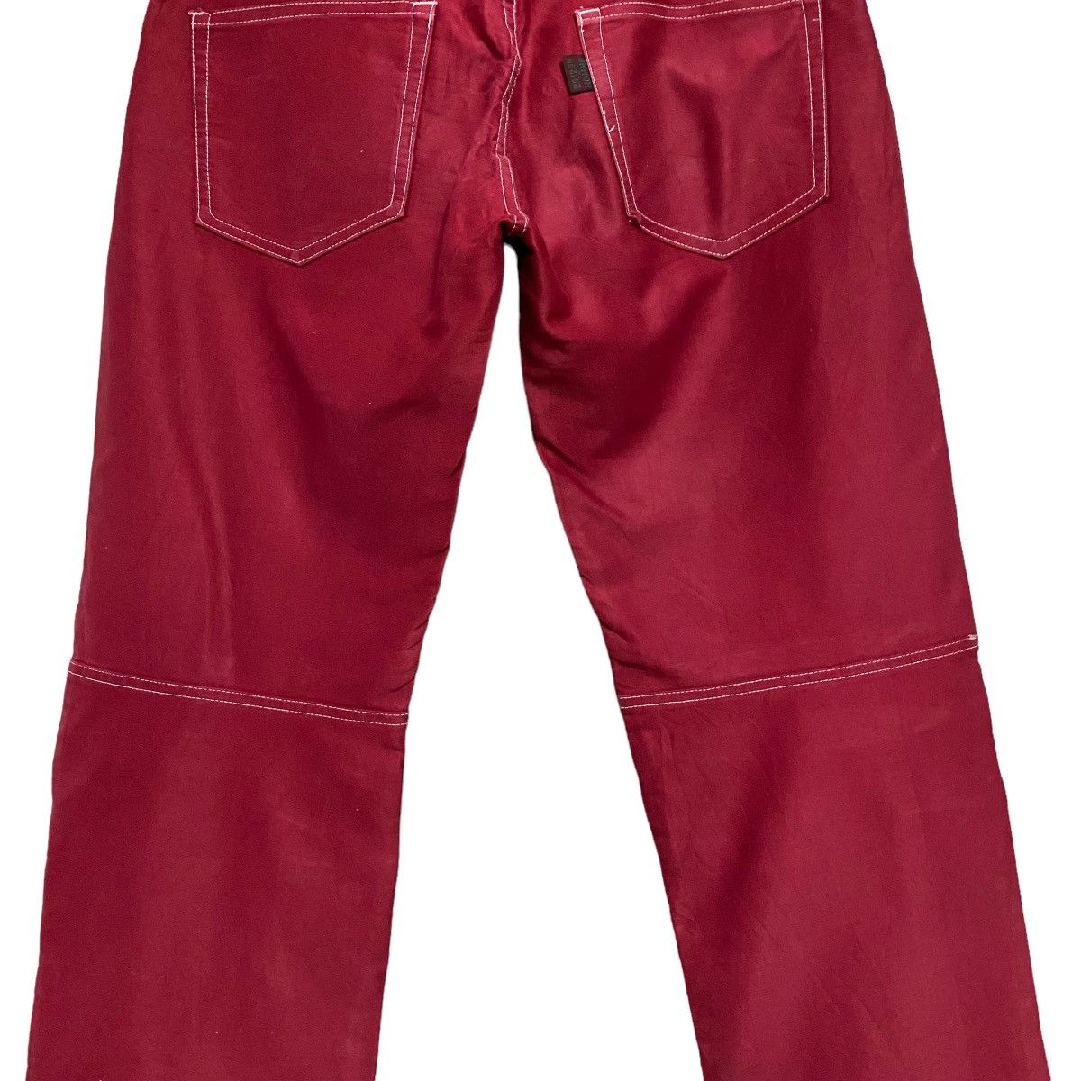 291295=Homme 291295 Homme Red Denim Biker Jeans Size US 30 / EU 46 - 13 Thumbnail