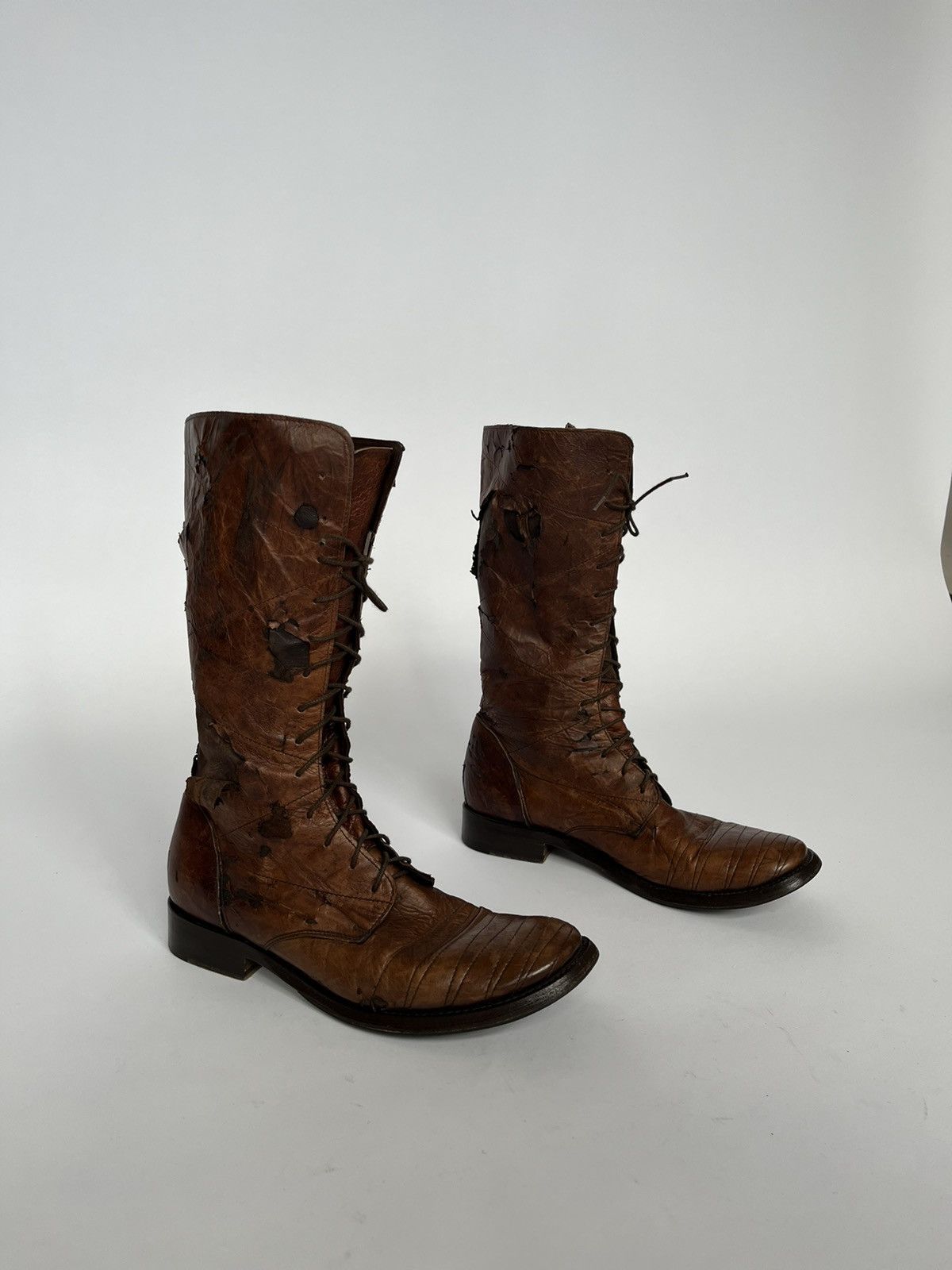 Gianni Barbato Destroyed boots Size US 7 / EU 40 - 2 Thumbnail