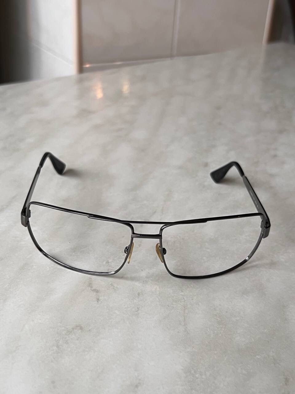 Emporio Armani × Vintage Vintage Emporio Armani Black Eyeglasses Eyewear Frame Italy Size ONE SIZE - 3 Thumbnail