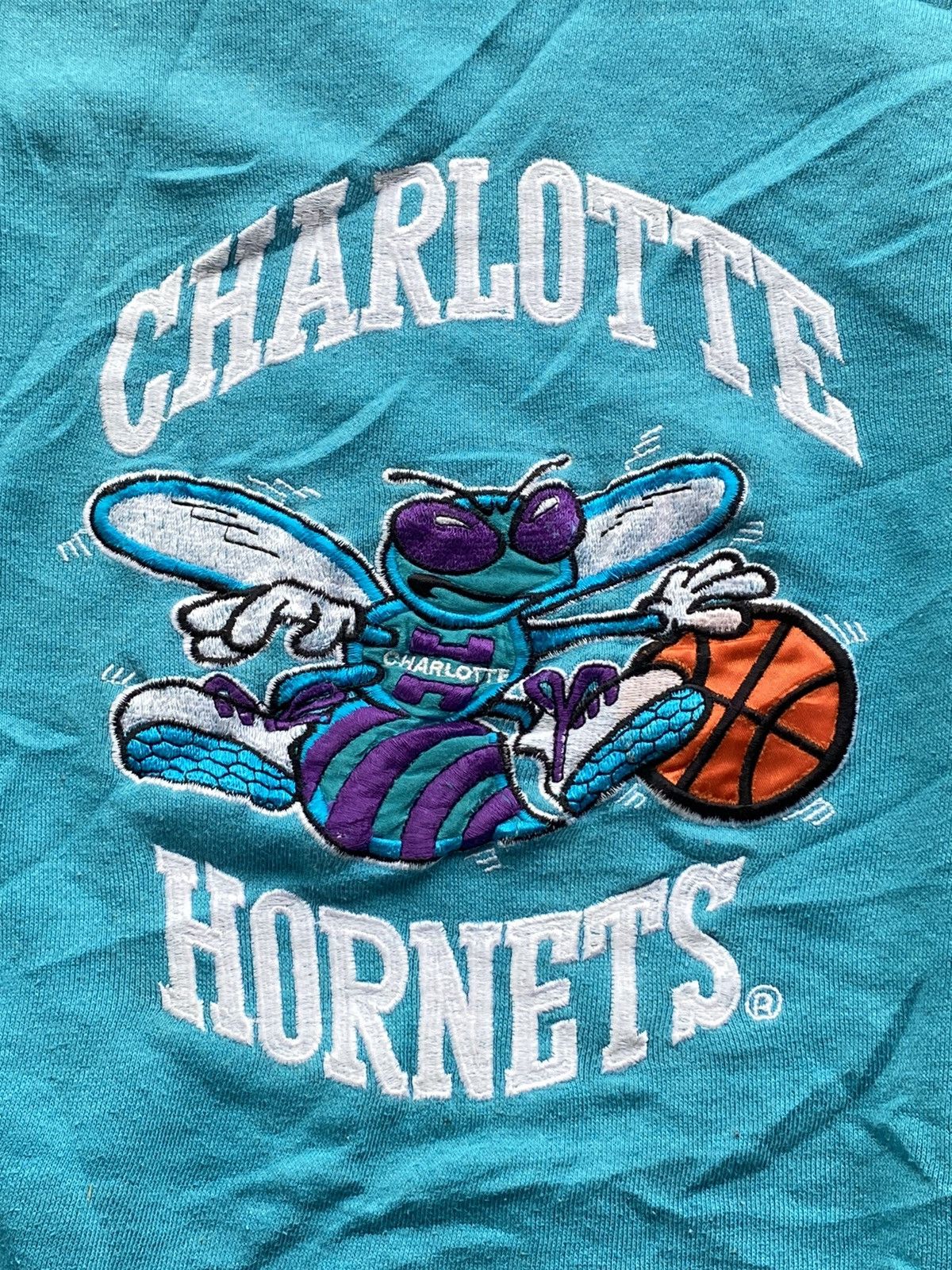 Vintage Charlotte Hornets CrewNeck shops