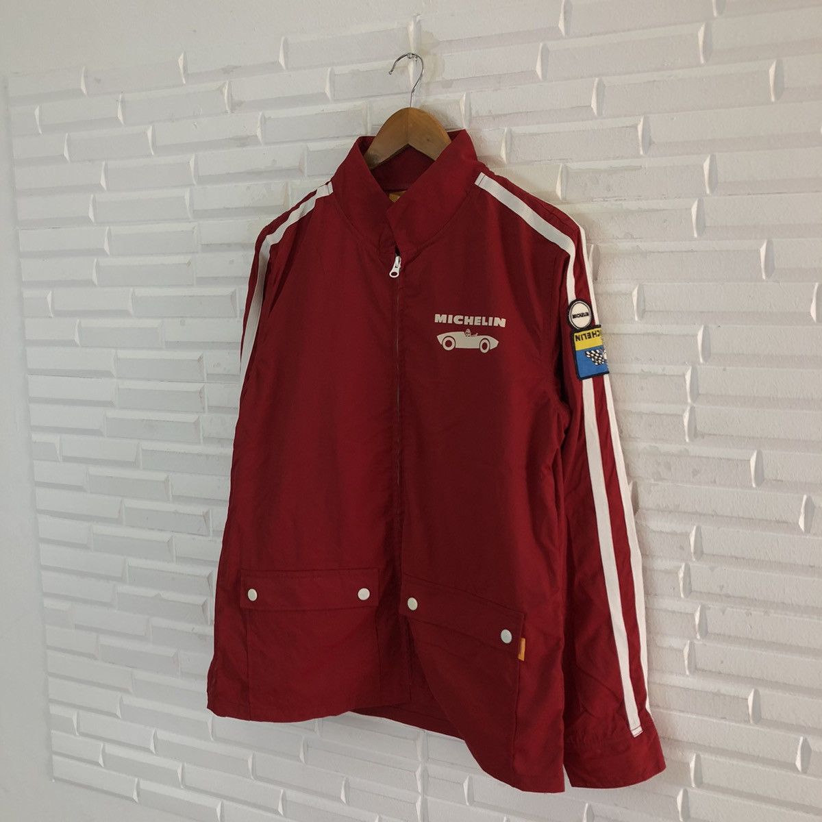 Japanese Brand VINTAGE MICHELIN XAS BIG LOGO WORKER JACKET Size US L / EU 52-54 / 3 - 2 Thumbnail