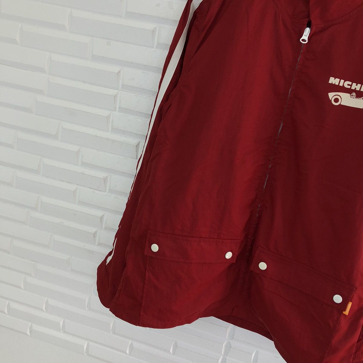 Japanese Brand VINTAGE MICHELIN XAS BIG LOGO WORKER JACKET Size US L / EU 52-54 / 3 - 4 Thumbnail