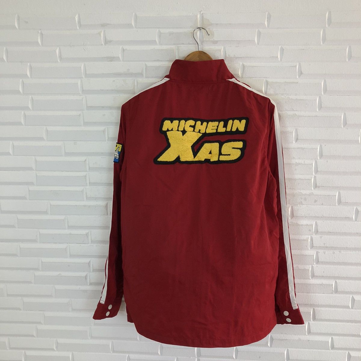 Japanese Brand VINTAGE MICHELIN XAS BIG LOGO WORKER JACKET Size US L / EU 52-54 / 3 - 9 Thumbnail