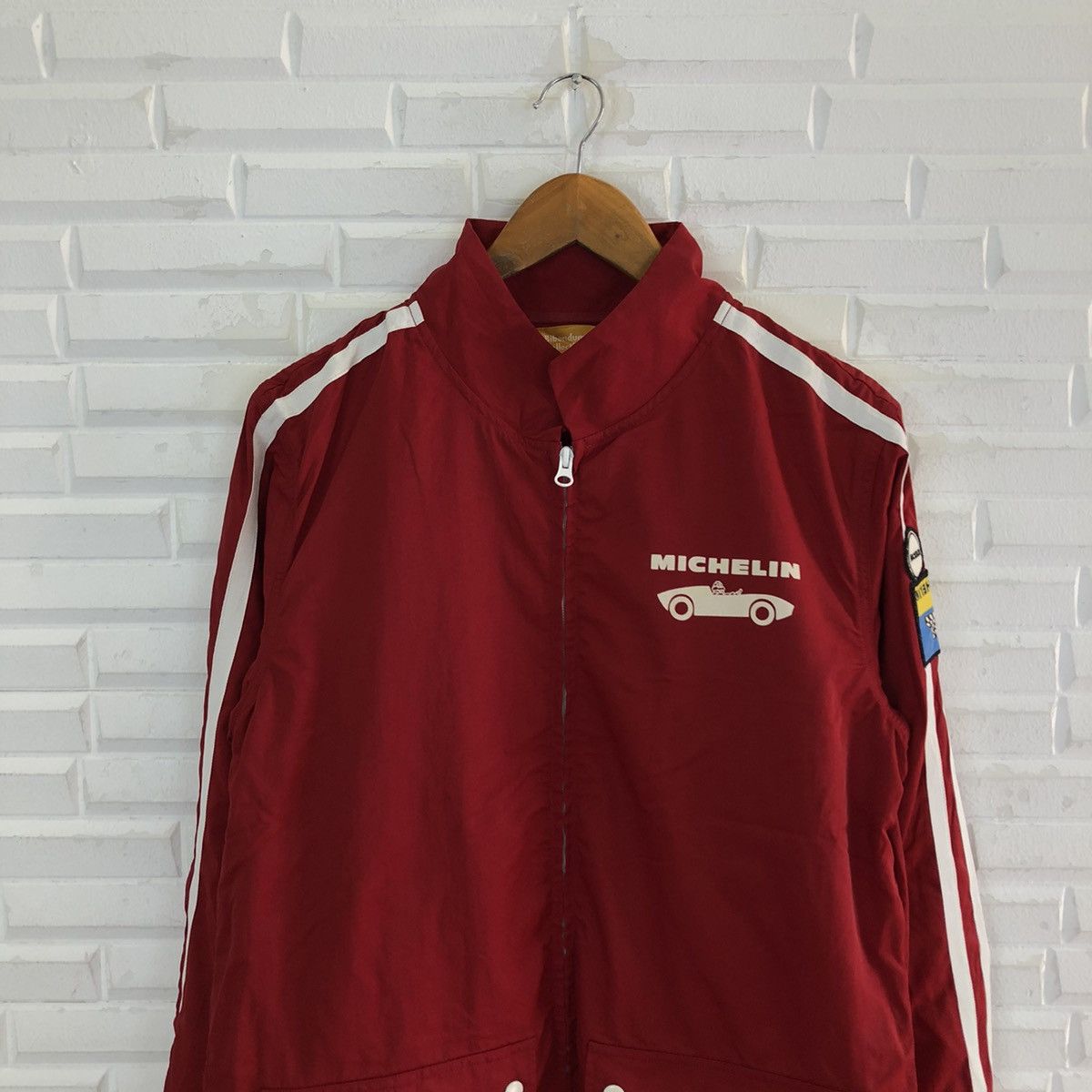 Japanese Brand VINTAGE MICHELIN XAS BIG LOGO WORKER JACKET Size US L / EU 52-54 / 3 - 3 Thumbnail
