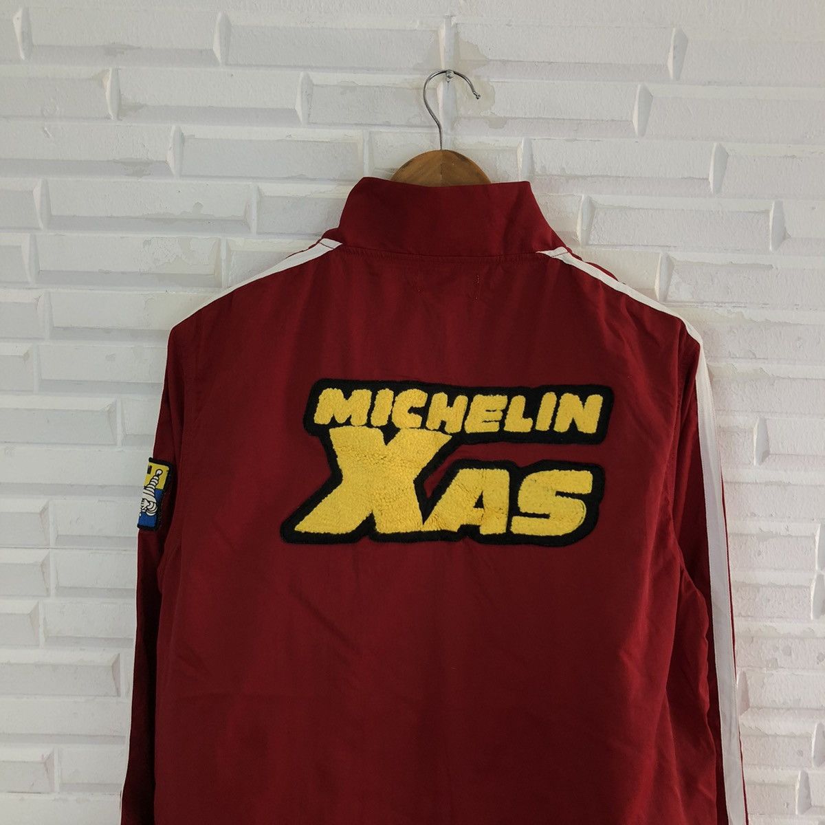 Japanese Brand VINTAGE MICHELIN XAS BIG LOGO WORKER JACKET Size US L / EU 52-54 / 3 - 11 Thumbnail
