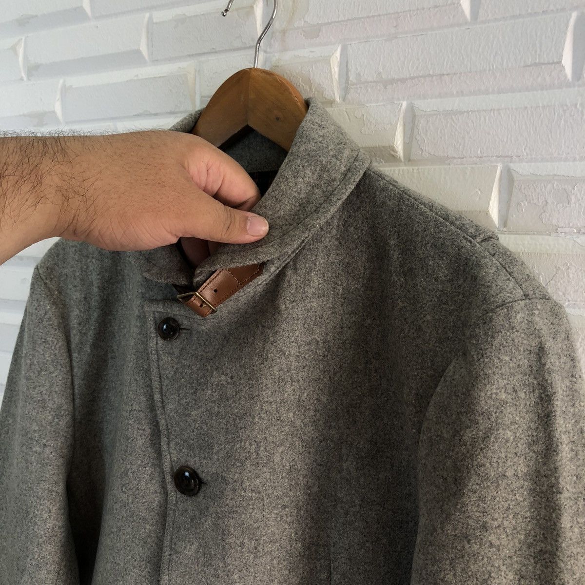 Japanese Brand VINTAGE TAKEO KIKUCHI WOOL JACKET GENTLY USED Size US M / EU 48-50 / 2 - 6 Thumbnail