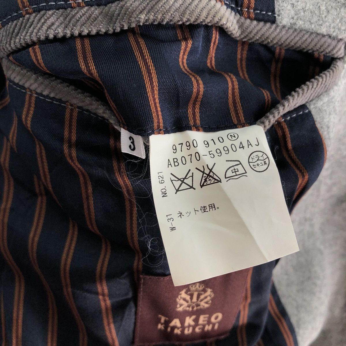 Japanese Brand VINTAGE TAKEO KIKUCHI WOOL JACKET GENTLY USED Size US M / EU 48-50 / 2 - 13 Thumbnail