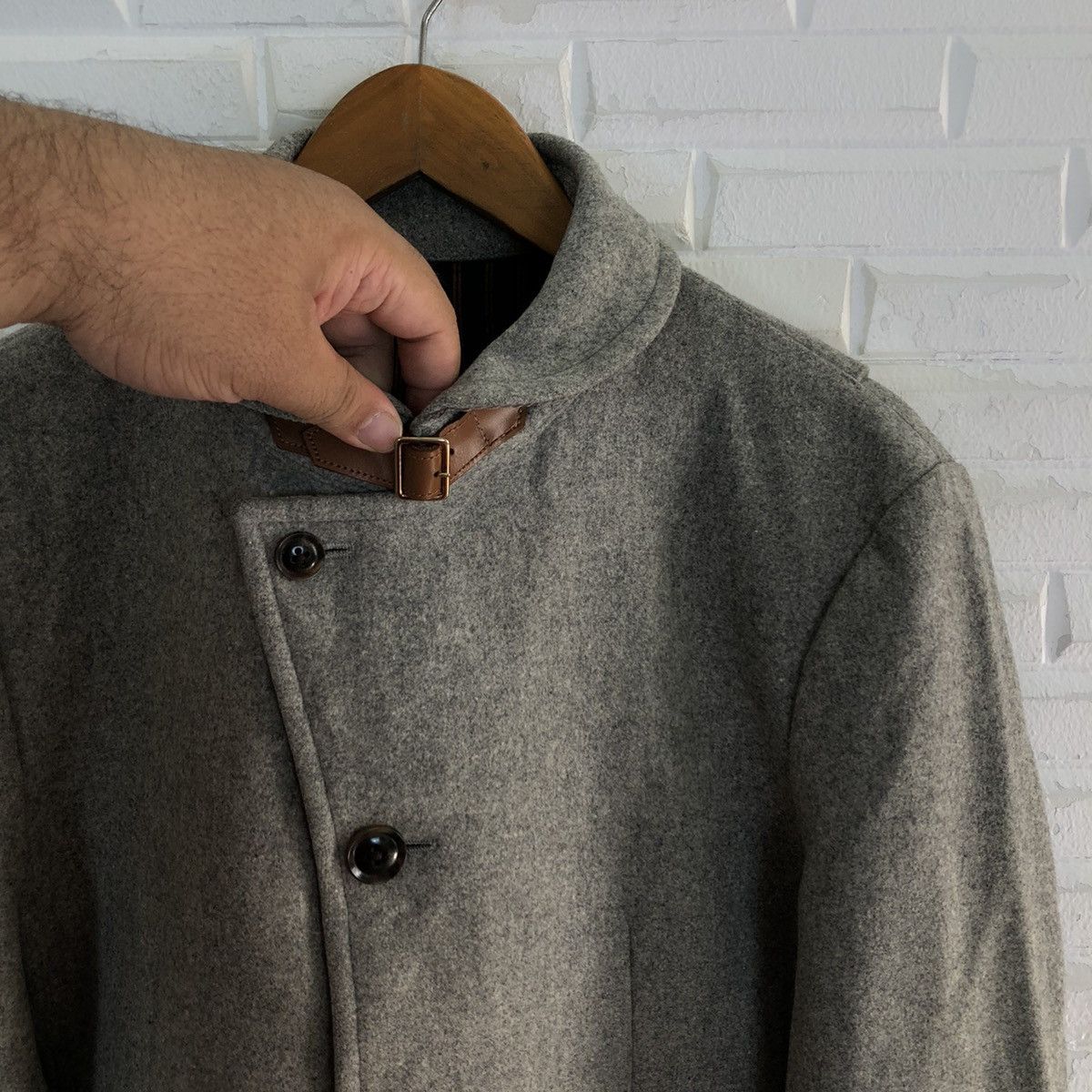 Japanese Brand VINTAGE TAKEO KIKUCHI WOOL JACKET GENTLY USED Size US M / EU 48-50 / 2 - 7 Thumbnail