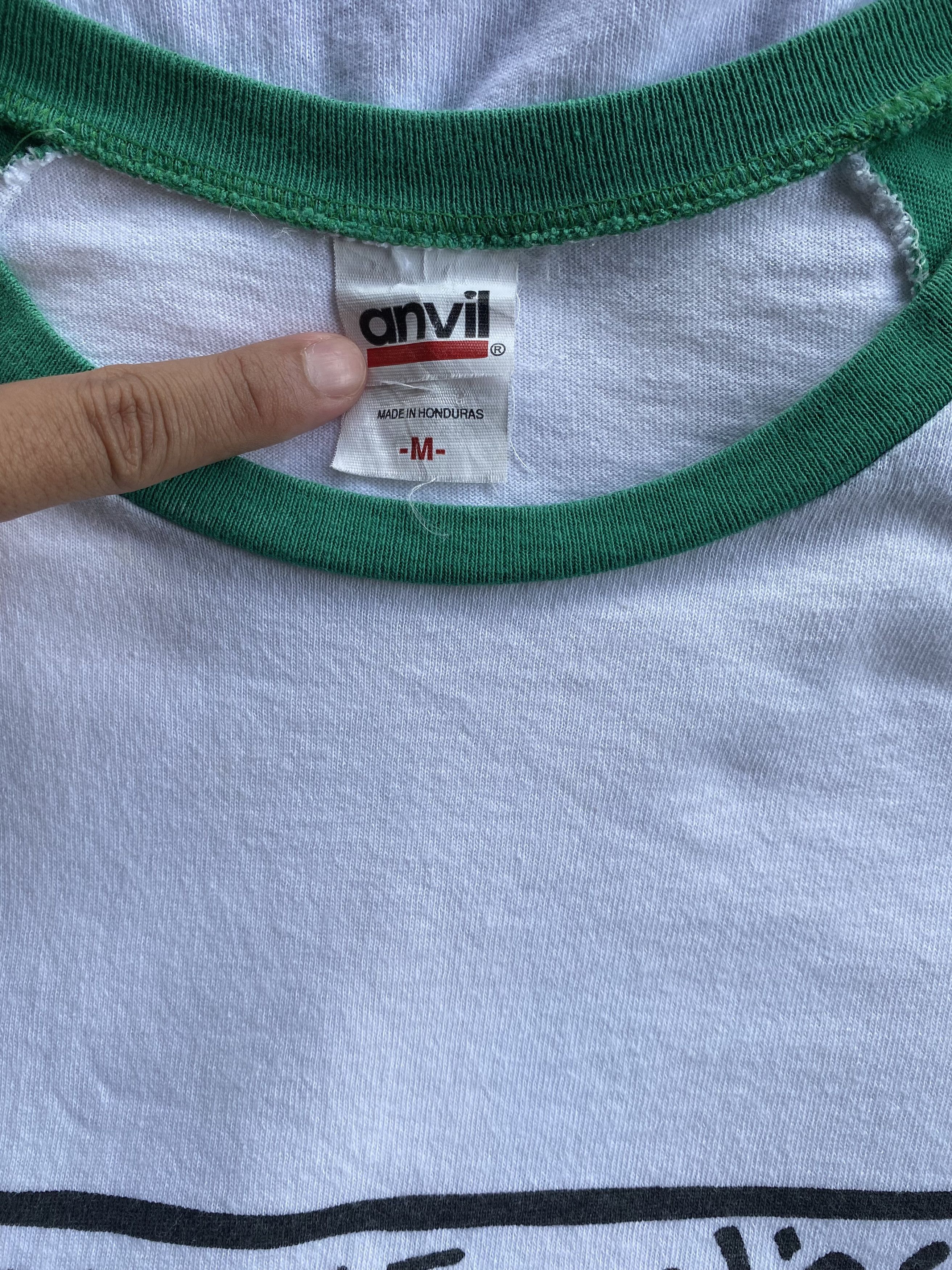 Anvil KEITH HARING Raglan play off 1997 art shirt Size US M / EU 48-50 / 2 - 3 Thumbnail
