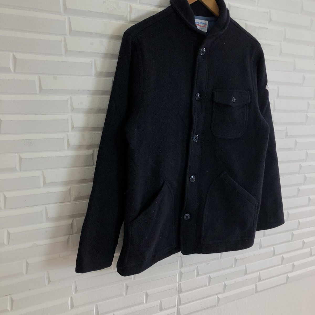 Japanese Brand WOOL JACKET LACANAU FRANCE RARE DESIGN Size US M / EU 48-50 / 2 - 5 Thumbnail