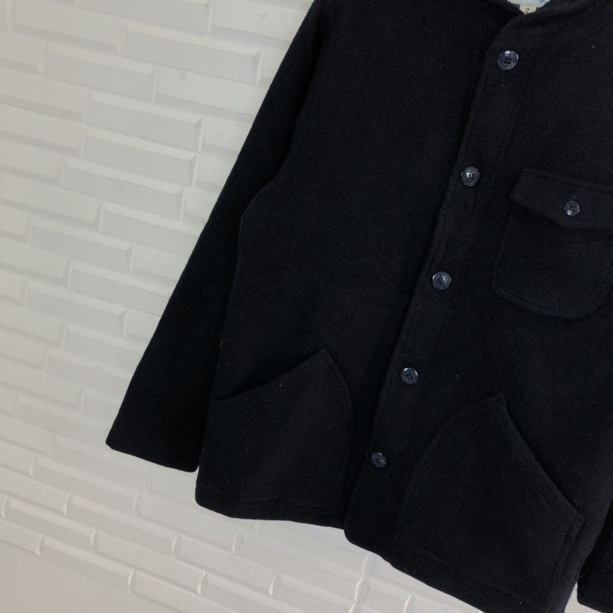 Japanese Brand WOOL JACKET LACANAU FRANCE RARE DESIGN Size US M / EU 48-50 / 2 - 4 Thumbnail