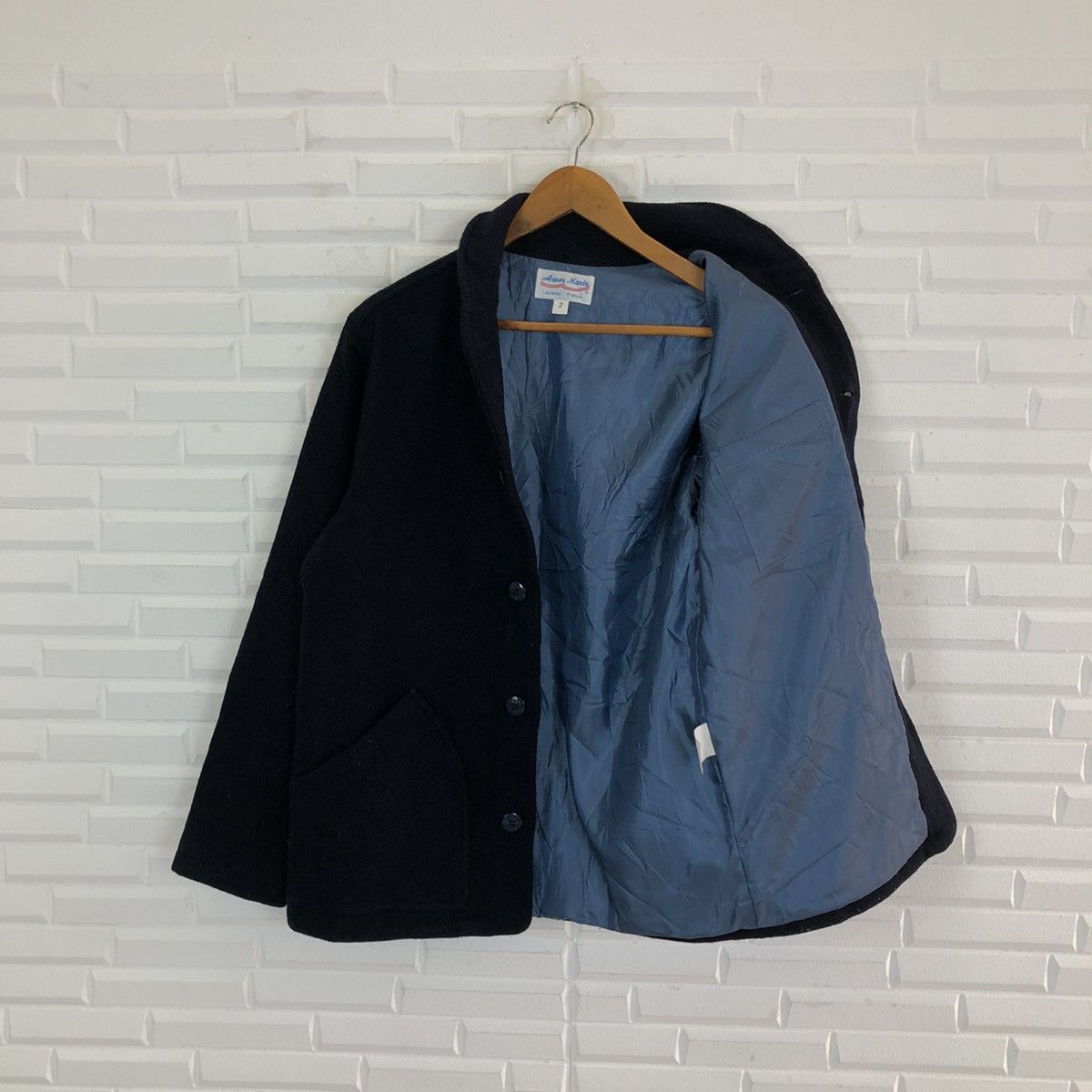 Japanese Brand WOOL JACKET LACANAU FRANCE RARE DESIGN Size US M / EU 48-50 / 2 - 11 Thumbnail